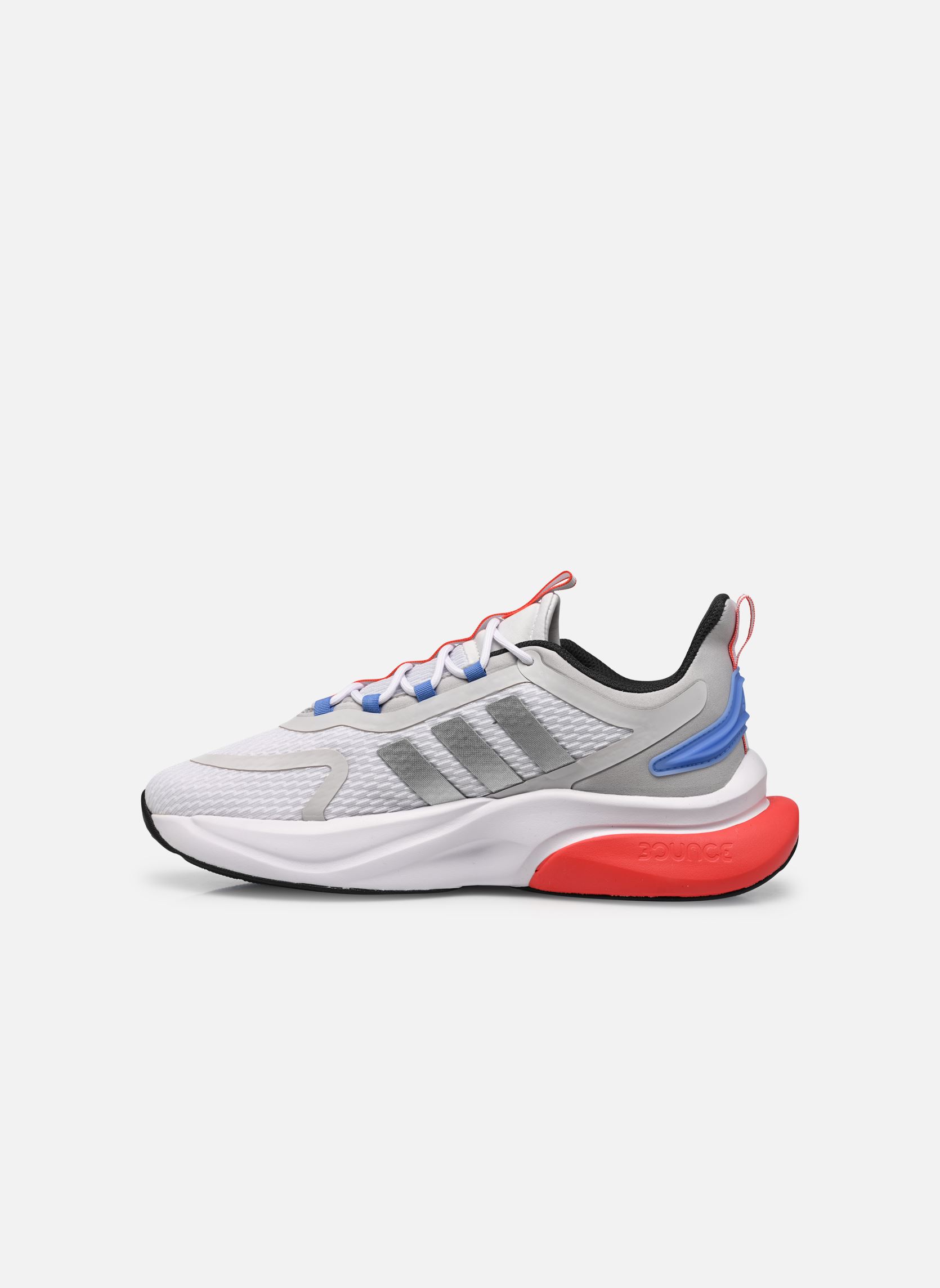 Lage sneakers Alphabounce + M heren wit adidas sportswear Lage sneakers Alphabounce + M heren wit FTWWHTSILVMTBLUFUS
