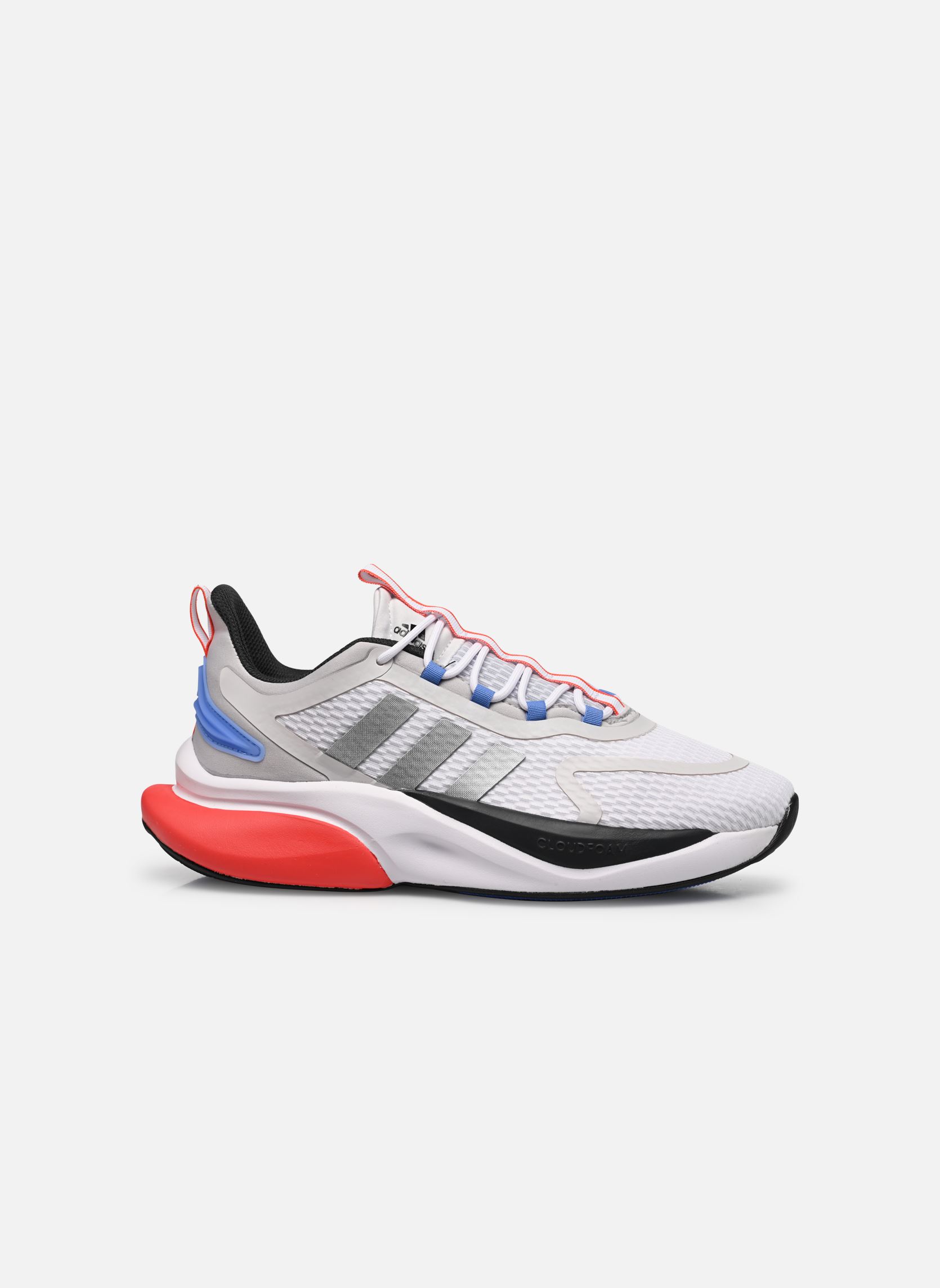 Lage sneakers Alphabounce + M heren wit adidas sportswear Lage sneakers Alphabounce + M heren wit FTWWHTSILVMTBLUFUS