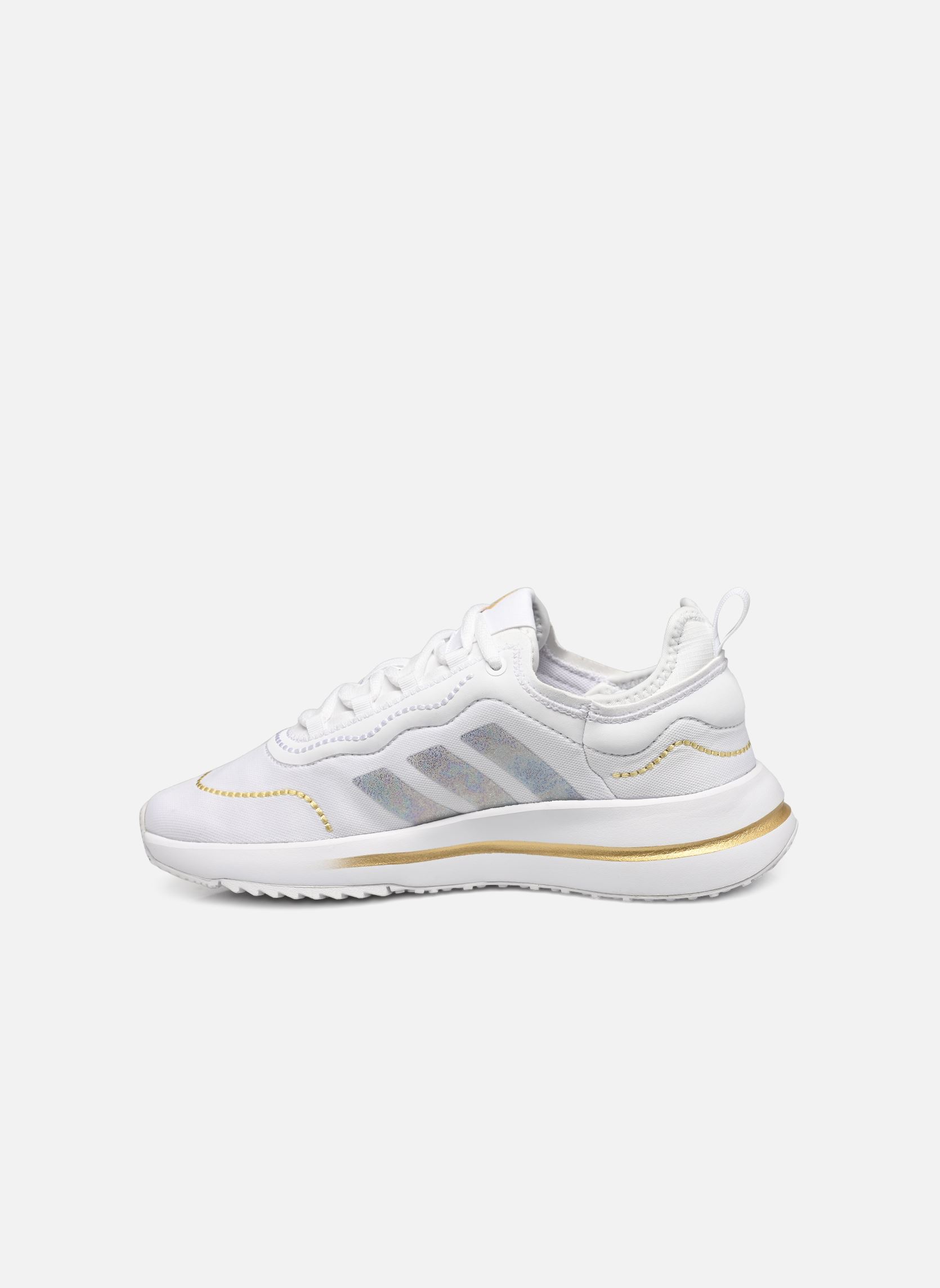 Niedrige Sneaker Fukasa Run damen weiß adidas sportswear Niedrige Sneaker Fukasa Run damen weiß FTWWHT/FTWWHT/MAGOLD