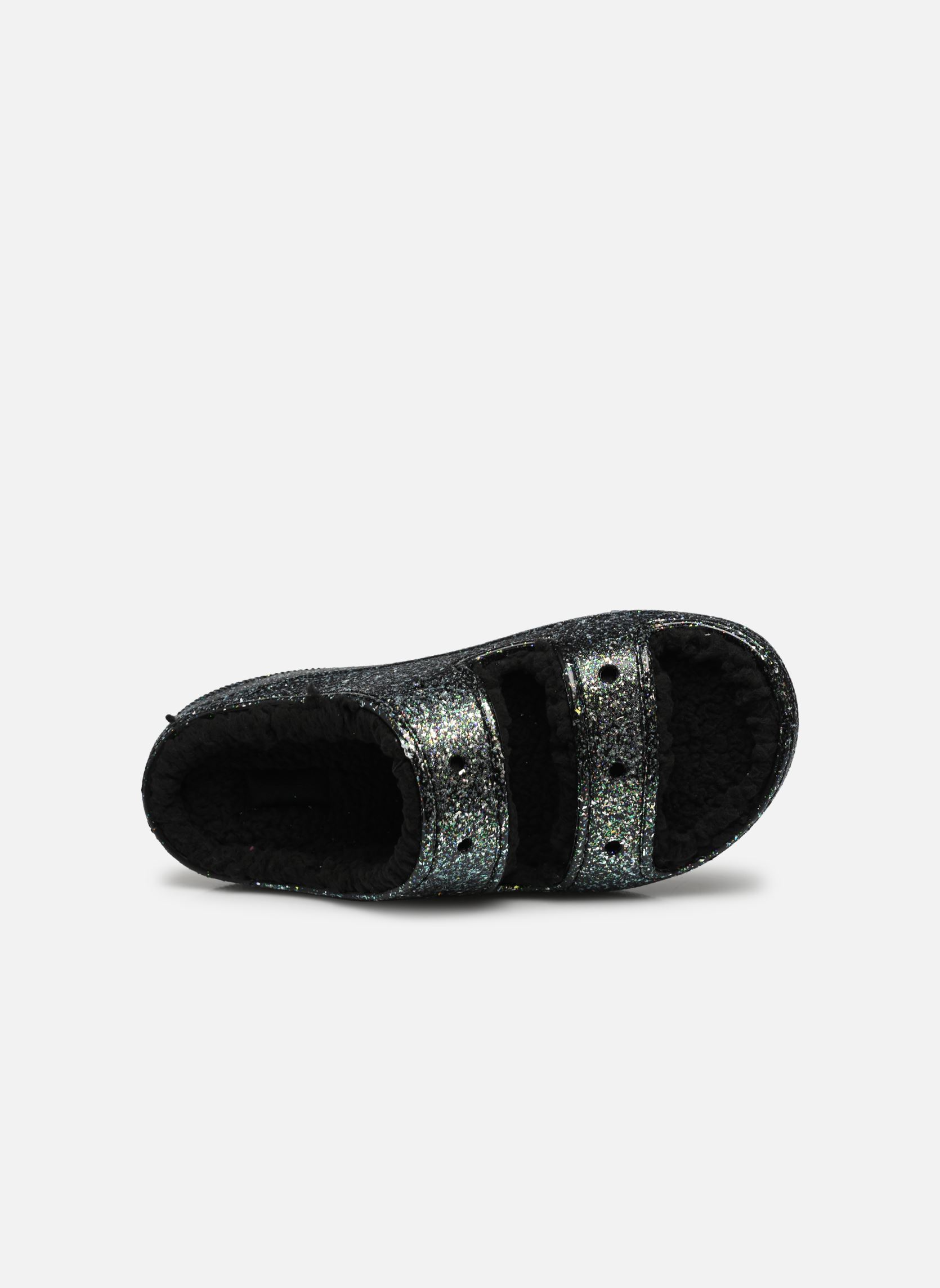 Mules Classic Cozzzy Glitter Sandal Blk/Mlti femme multicolore Crocs Mules Classic Cozzzy Glitter Sandal Blk/Mlti femme multicolore Black/multi