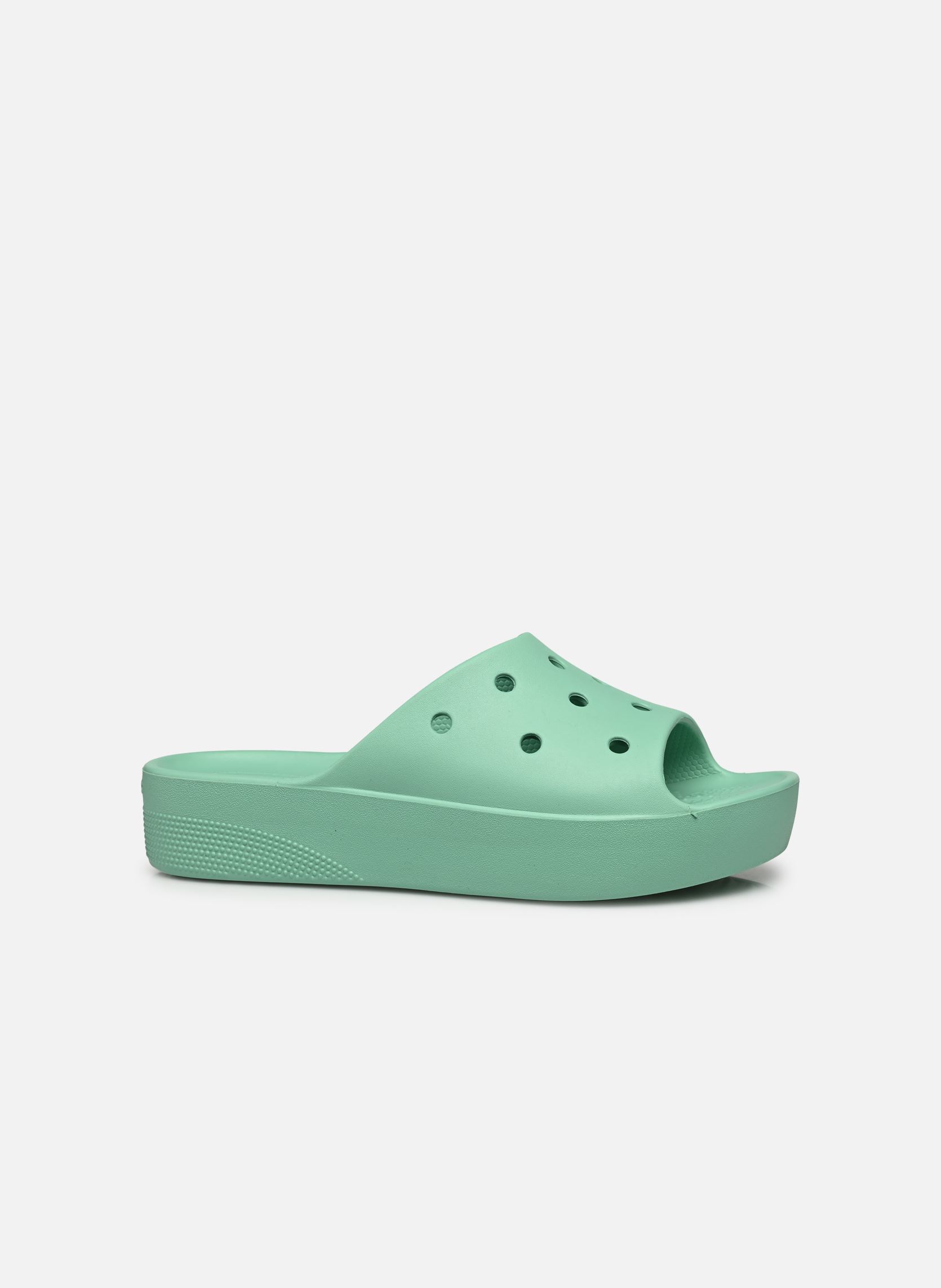 Pantoletten Classic Platform Slide JdeStn damen grün Crocs Pantoletten Classic Platform Slide JdeStn damen grün Jade Stone
