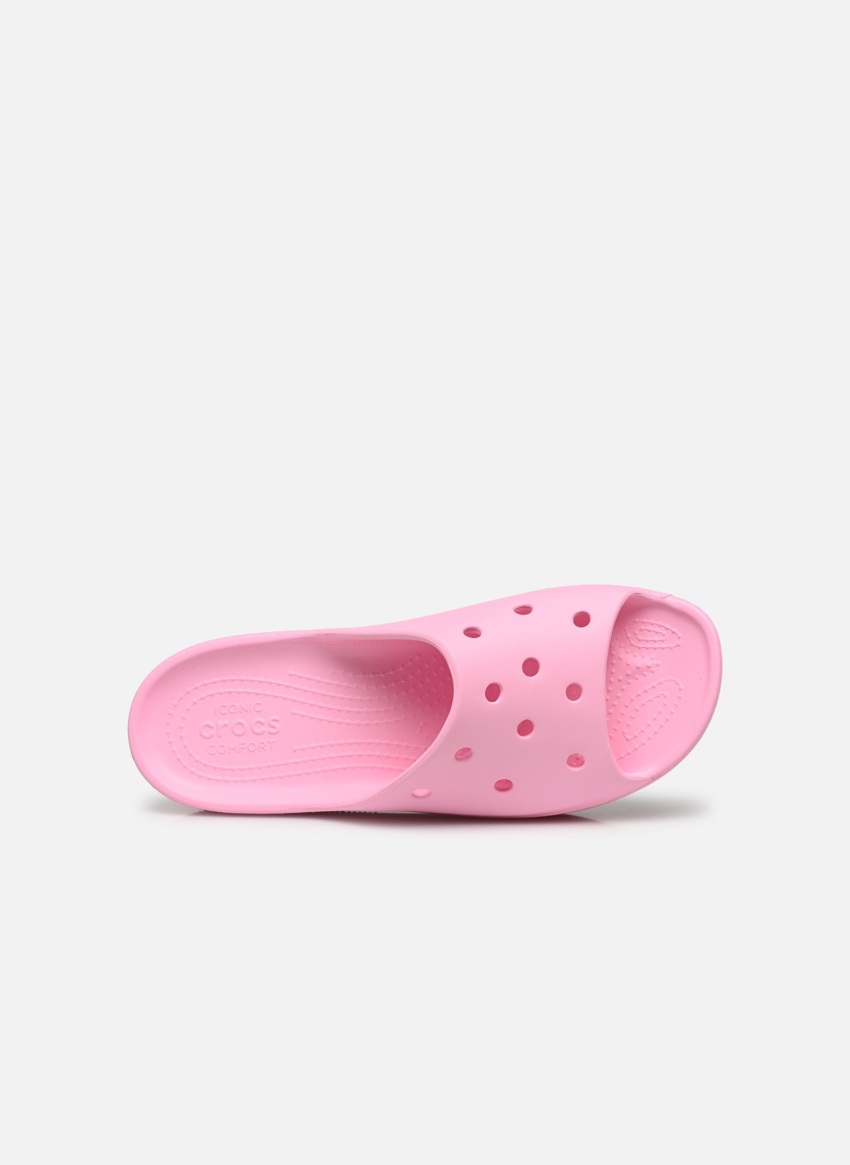 Pantoletten Classic Platform Slide Fmgo damen rosa Crocs Pantoletten Classic Platform Slide Fmgo damen rosa Flamingo