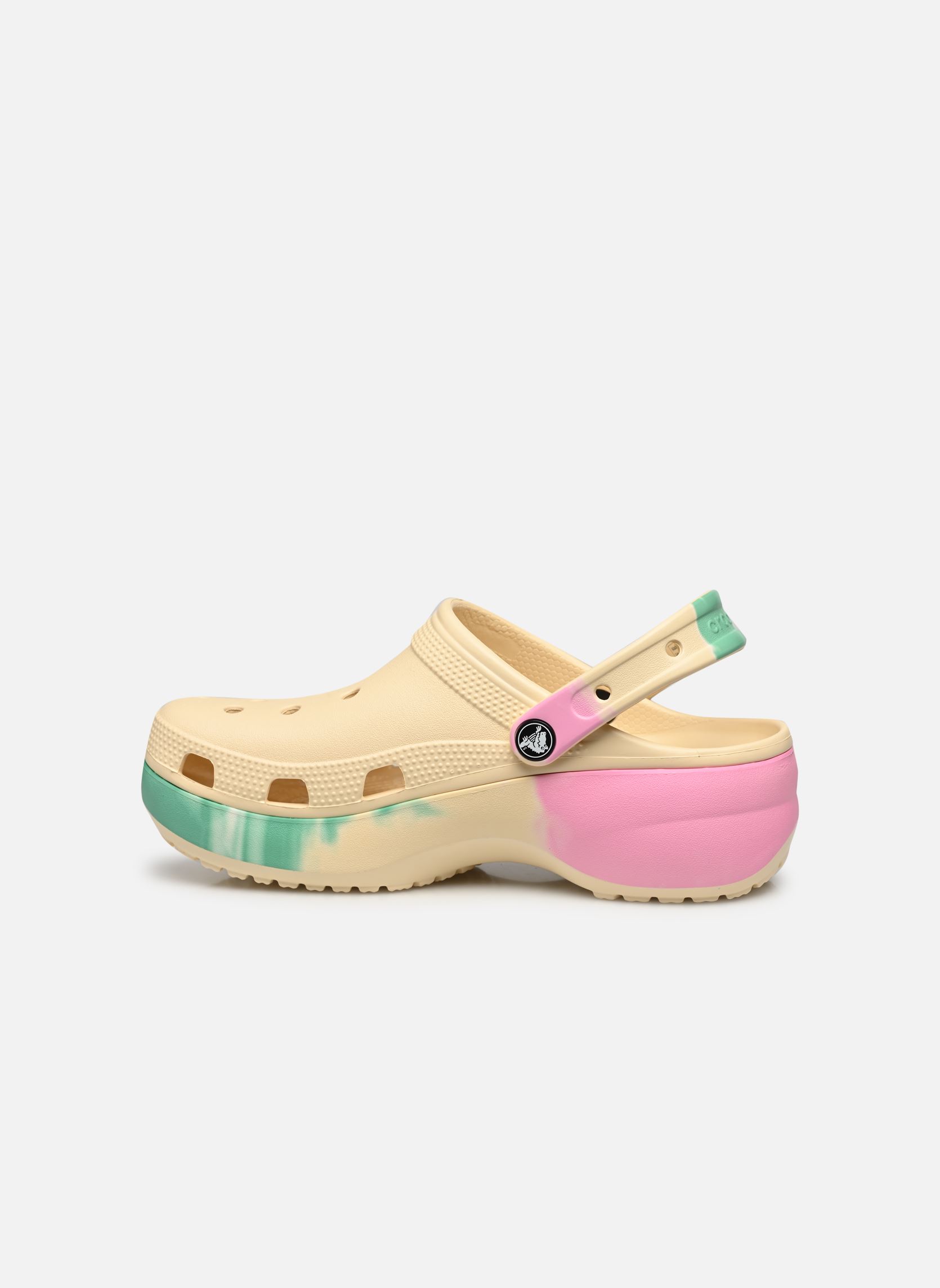 Pantoletten Classic Platform Ombre Clog W Vnl/Mlt damen mehrfarbig Crocs Pantoletten Classic Platform Ombre Clog W Vnl/Mlt damen mehrfarbig Vanilla/Multi