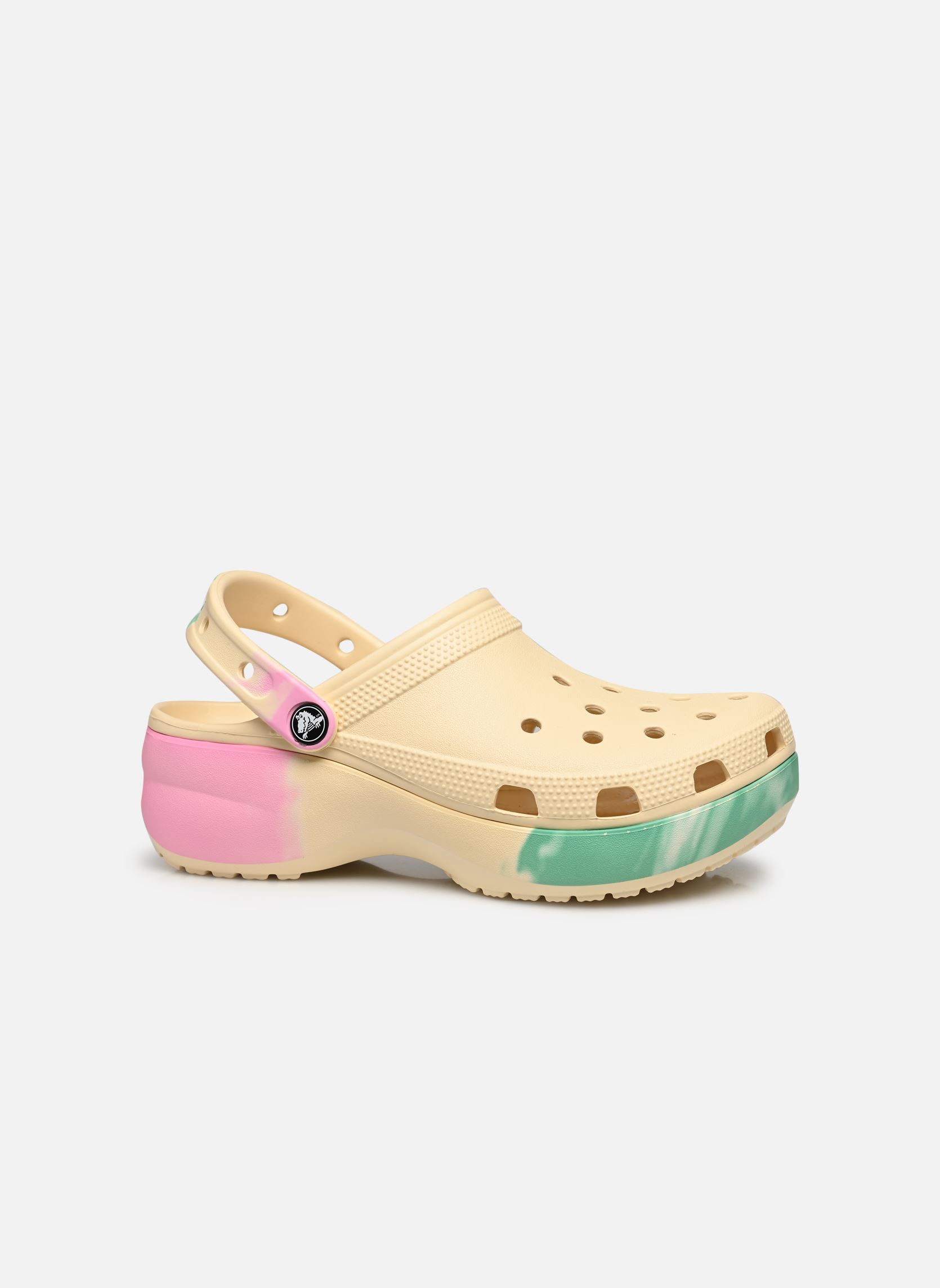 Pantoletten Classic Platform Ombre Clog W Vnl/Mlt damen mehrfarbig Crocs Pantoletten Classic Platform Ombre Clog W Vnl/Mlt damen mehrfarbig Vanilla/Multi