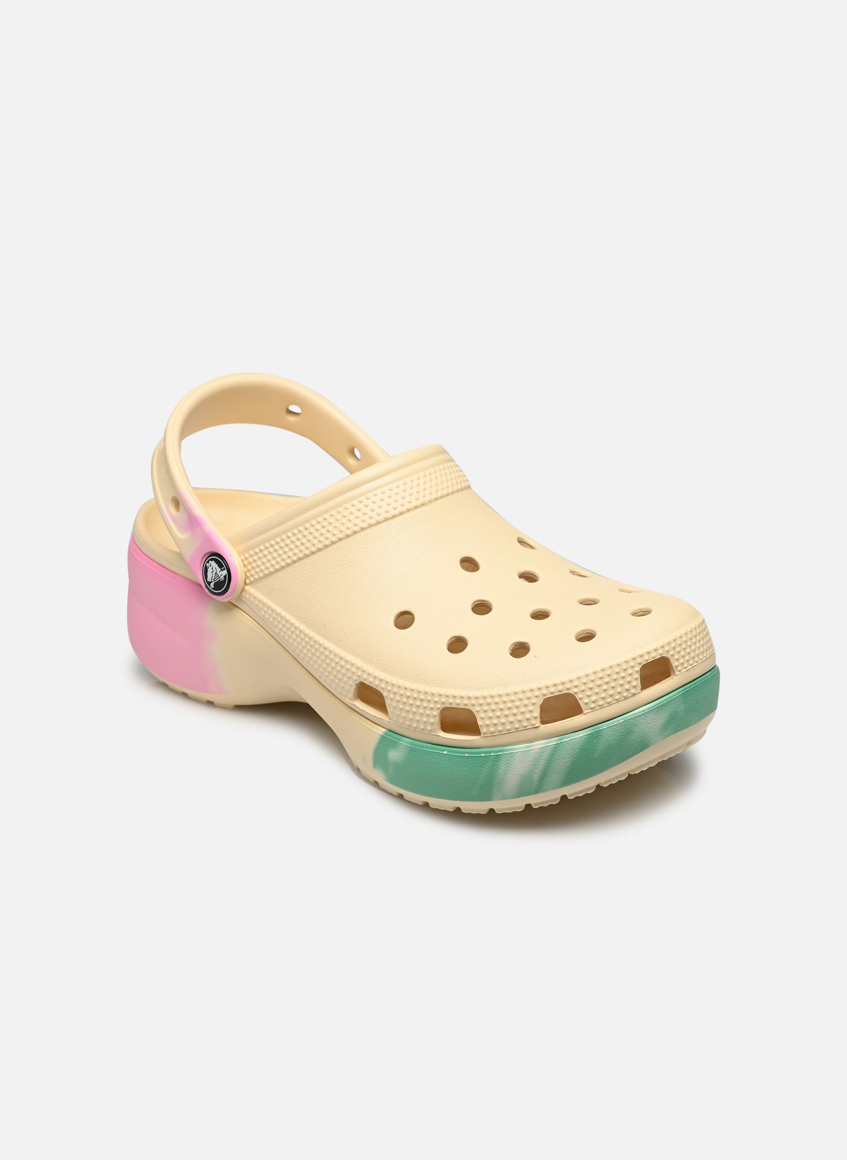 Mules et sabots Crocs Classic Platform Ombre Clog W VnlMlt pour Femme