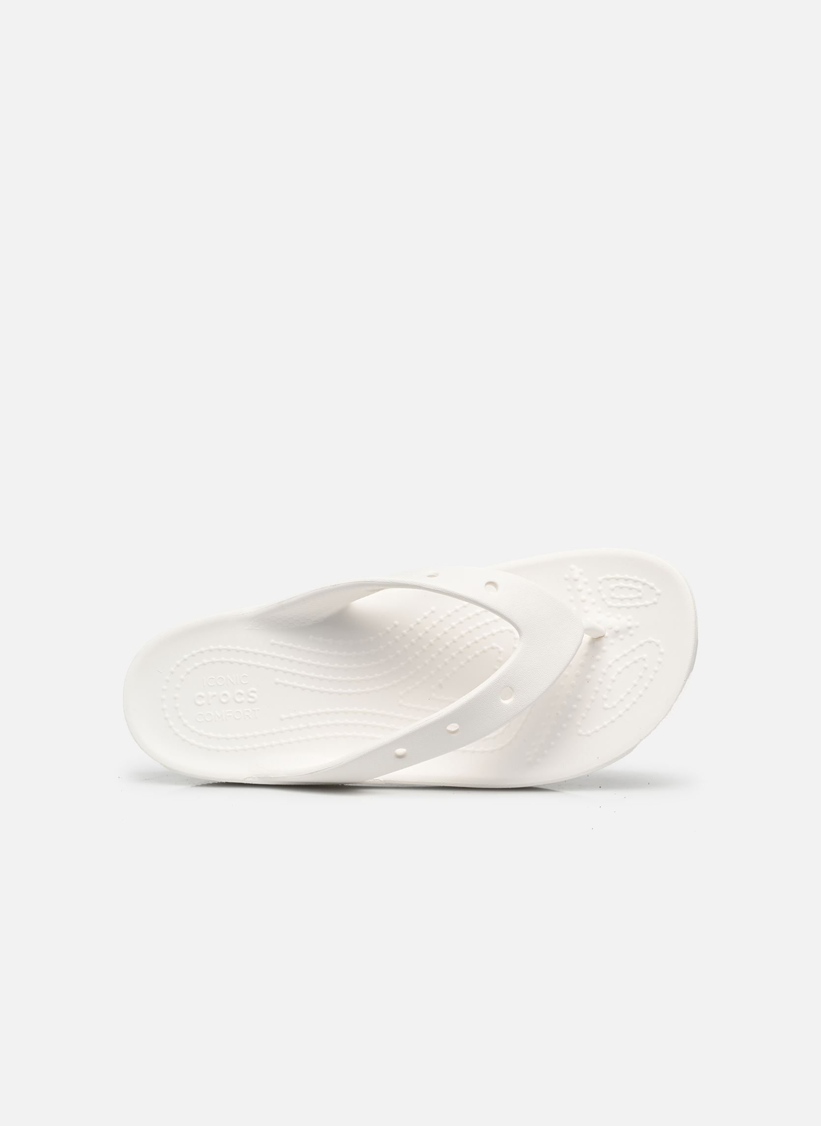Sandales Classic Platform Flip W Whi femme blanc Crocs Sandales Classic Platform Flip W Whi femme blanc White
