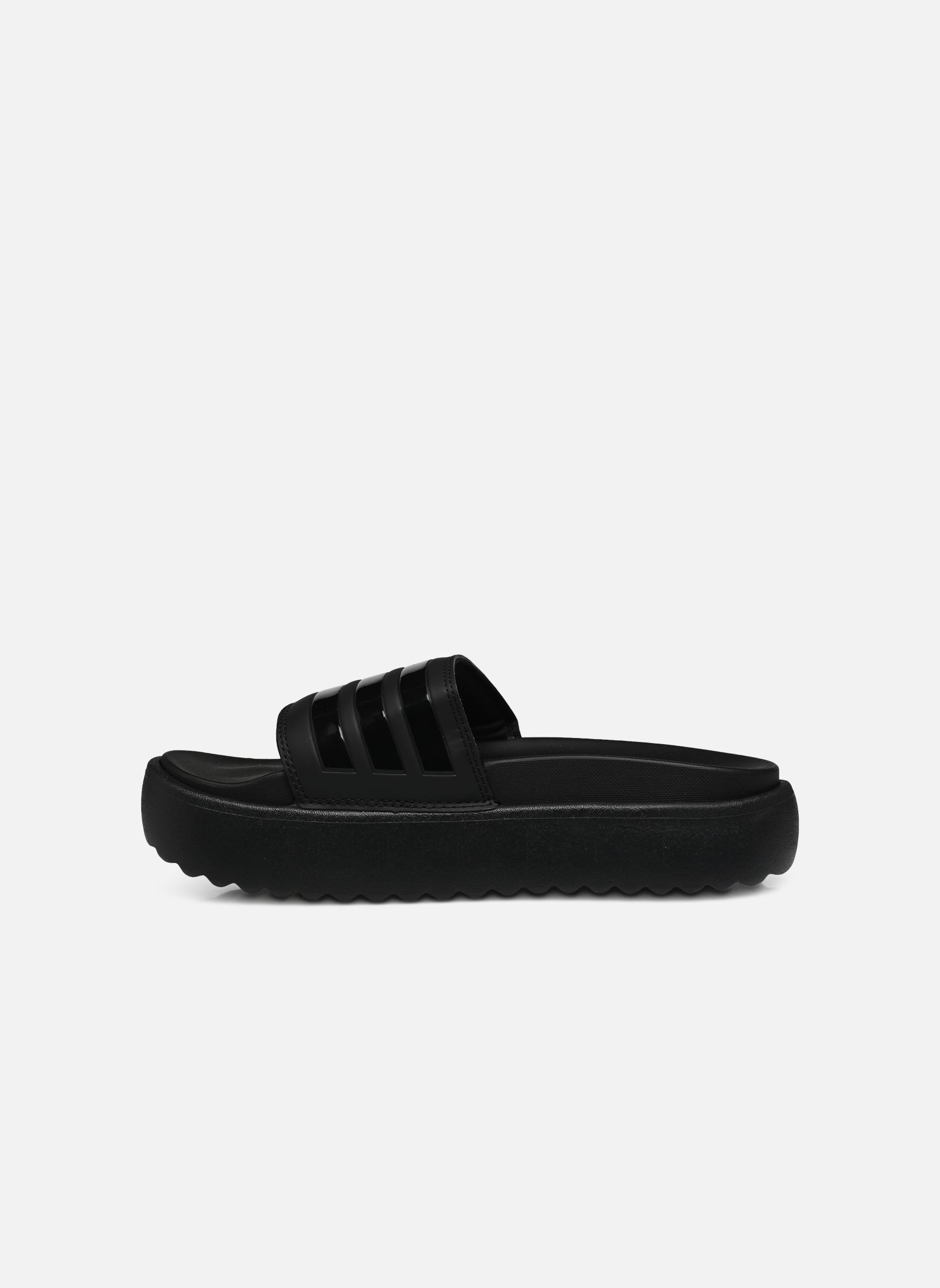 Sandalias de playa Adilette Platform mujer negro adidas sportswear Sandalias de playa Adilette Platform mujer negro CBLACK/CBLACK/CBLACK