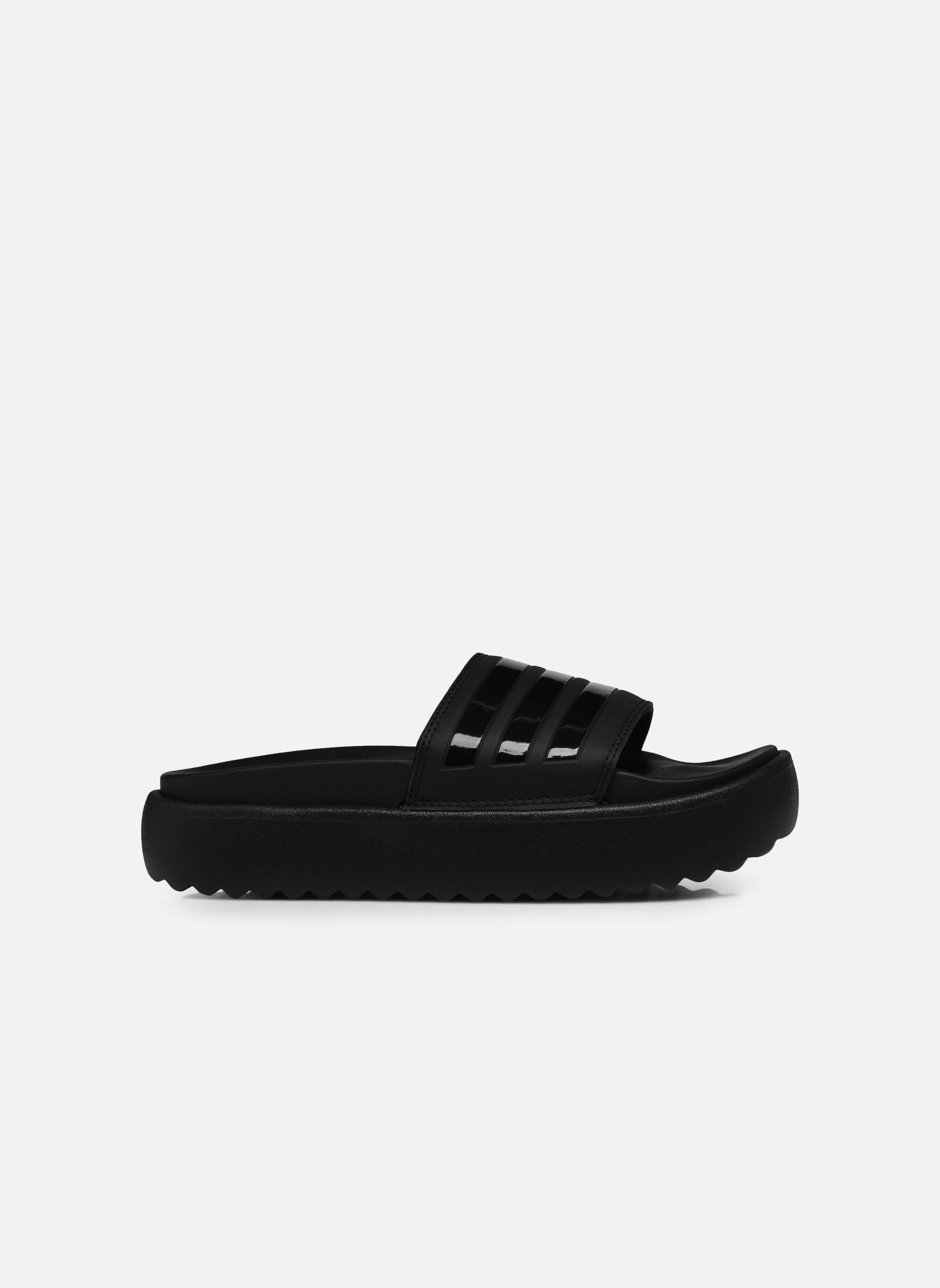 Sandalias de playa Adilette Platform mujer negro adidas sportswear Sandalias de playa Adilette Platform mujer negro CBLACK/CBLACK/CBLACK