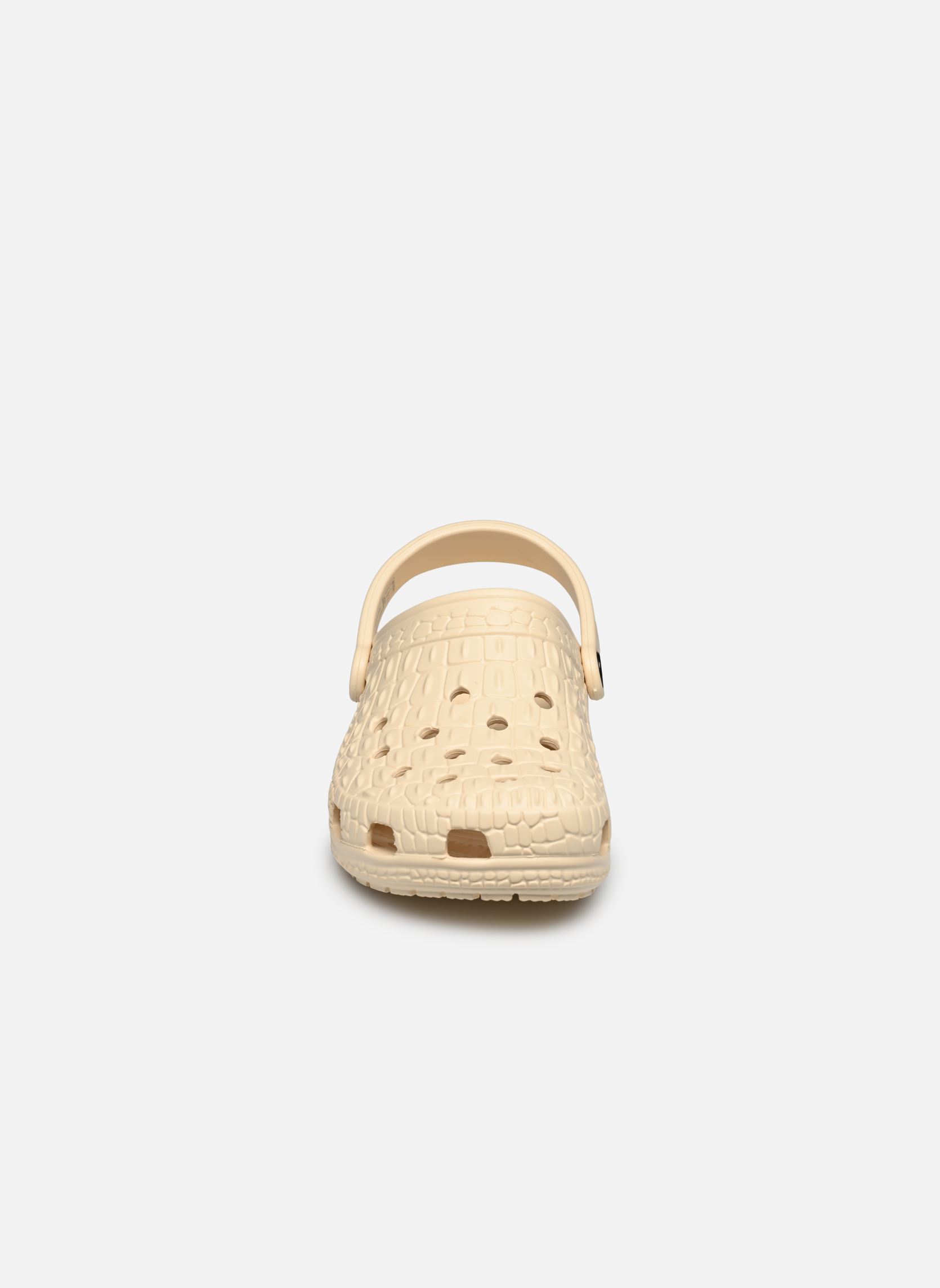 Pantoletten Classic Crocskin Clog Vanilla damen beige Crocs Pantoletten Classic Crocskin Clog Vanilla damen beige Vanilla
