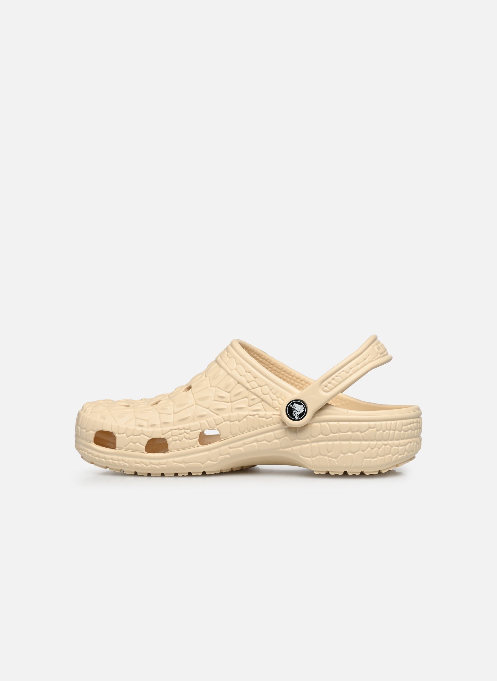 Pantoletten Classic Crocskin Clog Vanilla damen beige Crocs Pantoletten Classic Crocskin Clog Vanilla damen beige Vanilla