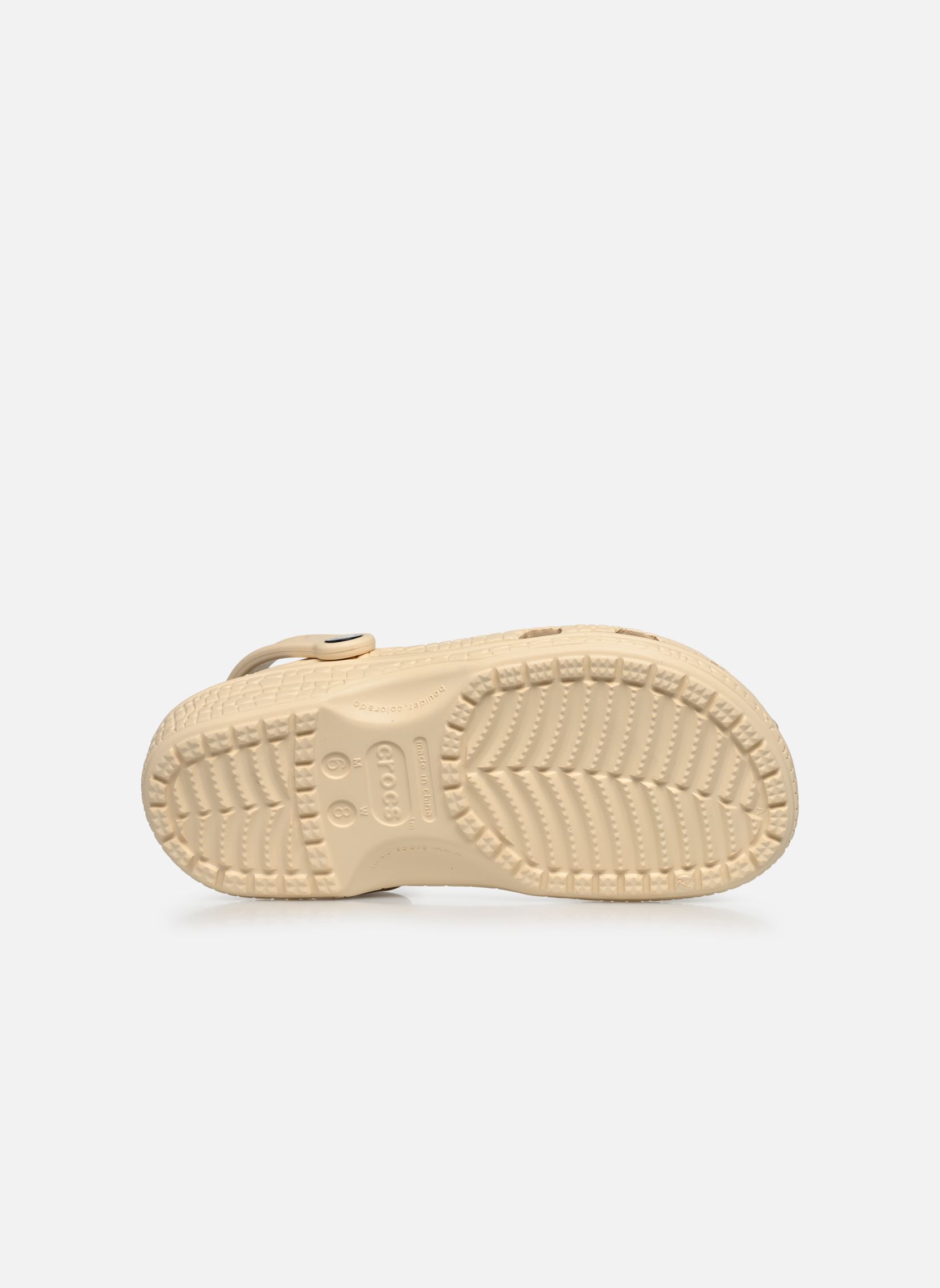 Pantoletten Classic Crocskin Clog Vanilla damen beige Crocs Pantoletten Classic Crocskin Clog Vanilla damen beige Vanilla