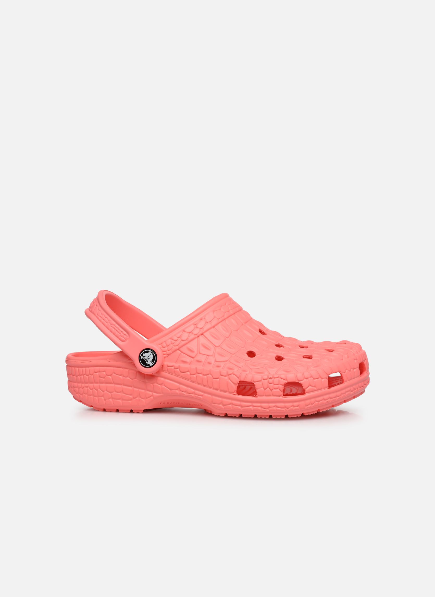 Mules Classic Crocskin Clog Gua femme orange Crocs Mules Classic Crocskin Clog Gua femme orange Guava
