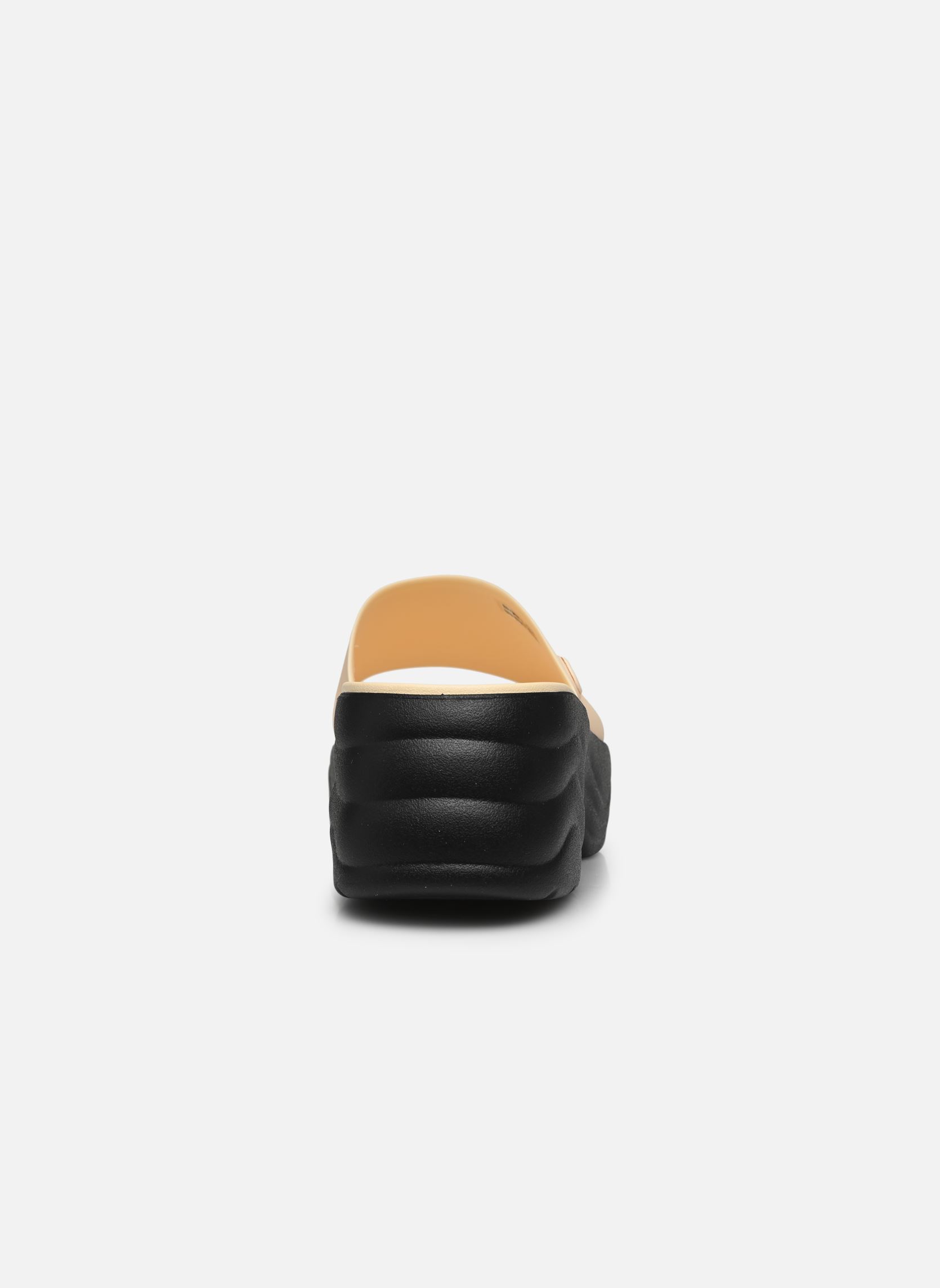 Pantoletten Skyline Slide Vnl/Blk damen beige Crocs Pantoletten Skyline Slide Vnl/Blk damen beige Vanilla/Black
