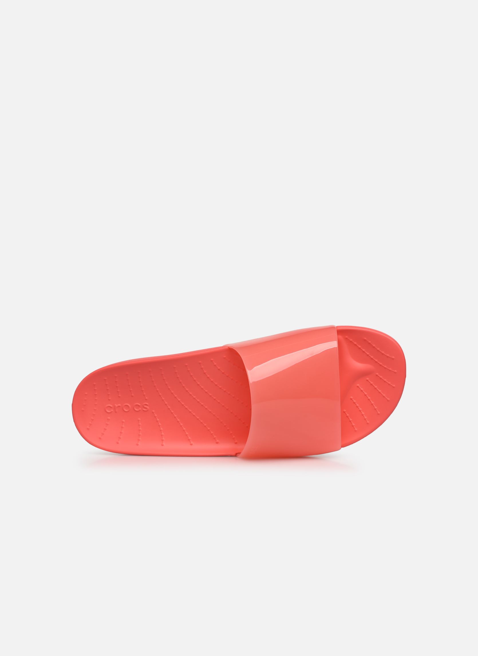Mules Crocs Splash Glossy Slide NWm femme orange Crocs Mules Crocs Splash Glossy Slide NWm femme orange Neon Watermelon
