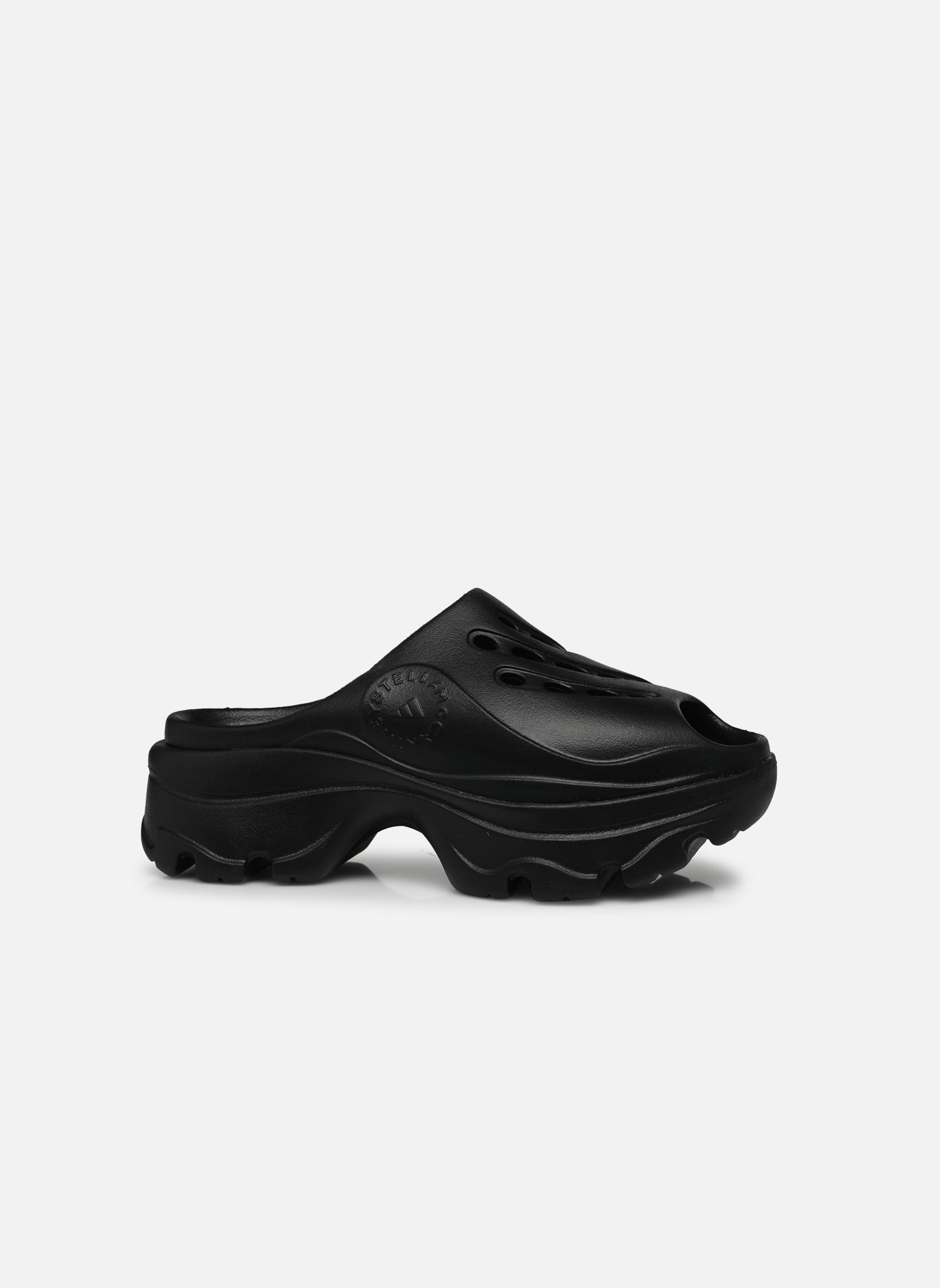 Sandali da spiaggia Asmc Clog donna nero adidas by Stella McCartney Sandali da spiaggia Asmc Clog donna nero CBLACK/CBLACK/CBLACK