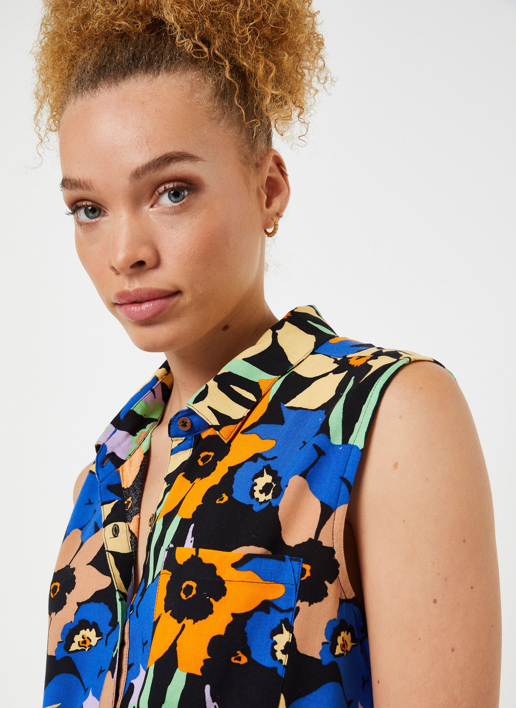 Chemises Tropical View J Wvtp Kvj6 femme multicolore Roxy Chemises Tropical View J Wvtp Kvj6 femme multicolore ANTHRACITE FLOWER JAMMIN