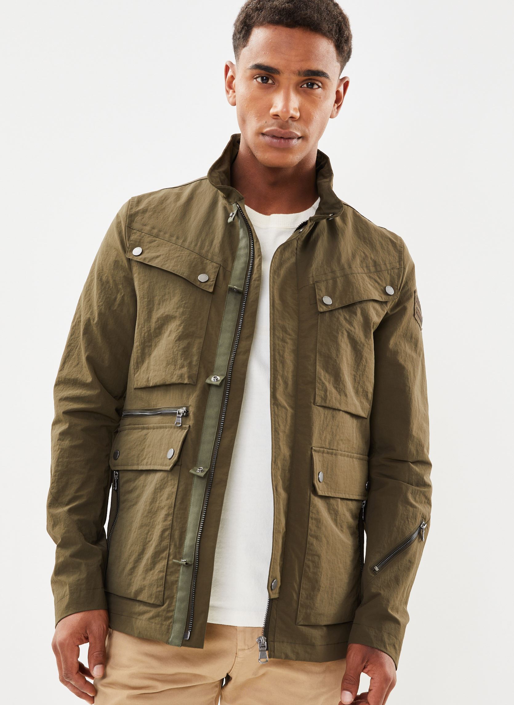 Vêtements IKKS Men Coupe Vent Saharienne MW42073 pour Accessoires