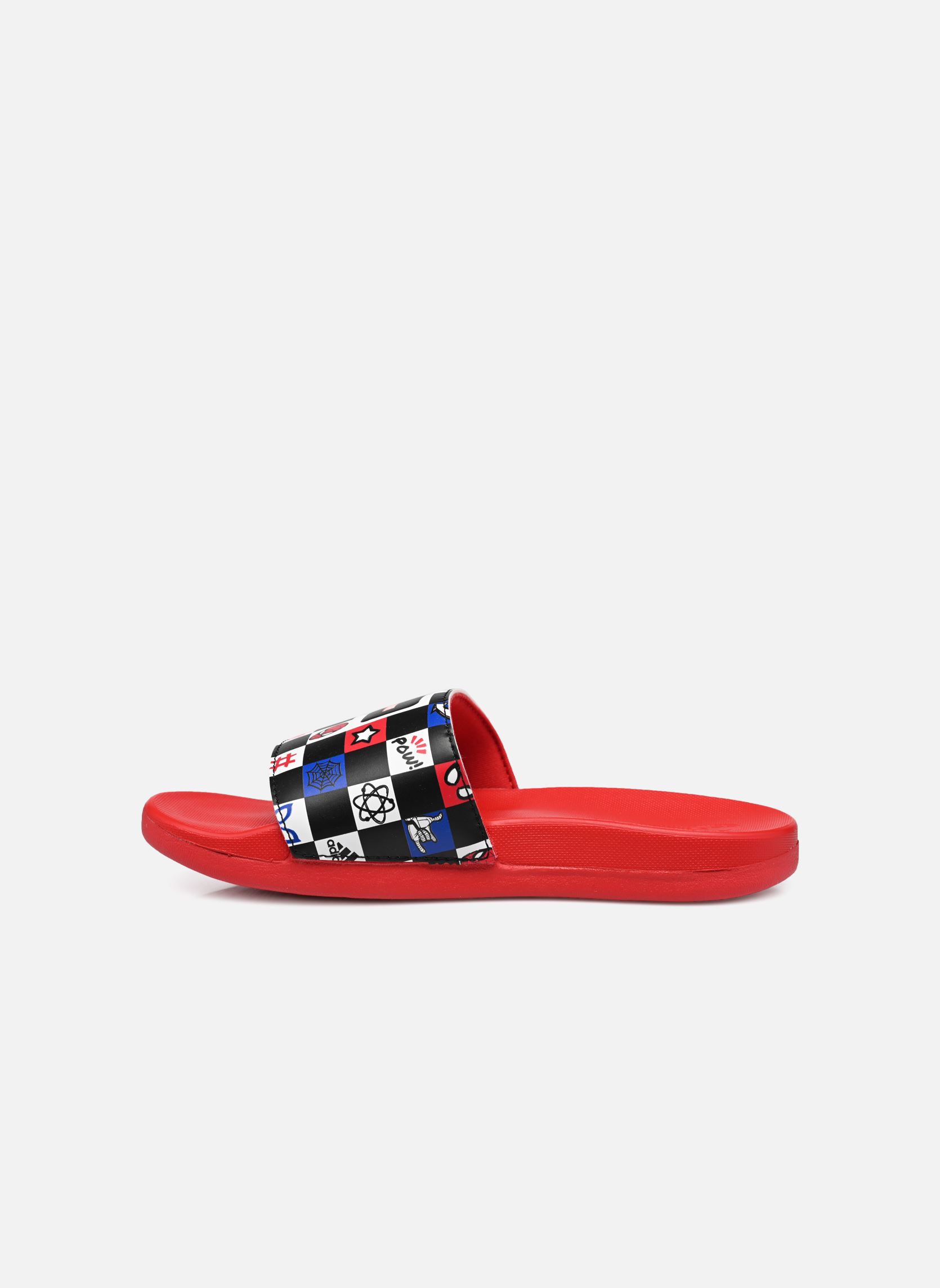 Flip-Flops und Badeschlappen Adilette Comfort Spiderman K schwarz adidas sportswear Flip-Flops und Badeschlappen Adilette Comfort Spiderman K schwarz CBLACK/FTWWHT/BETSCA