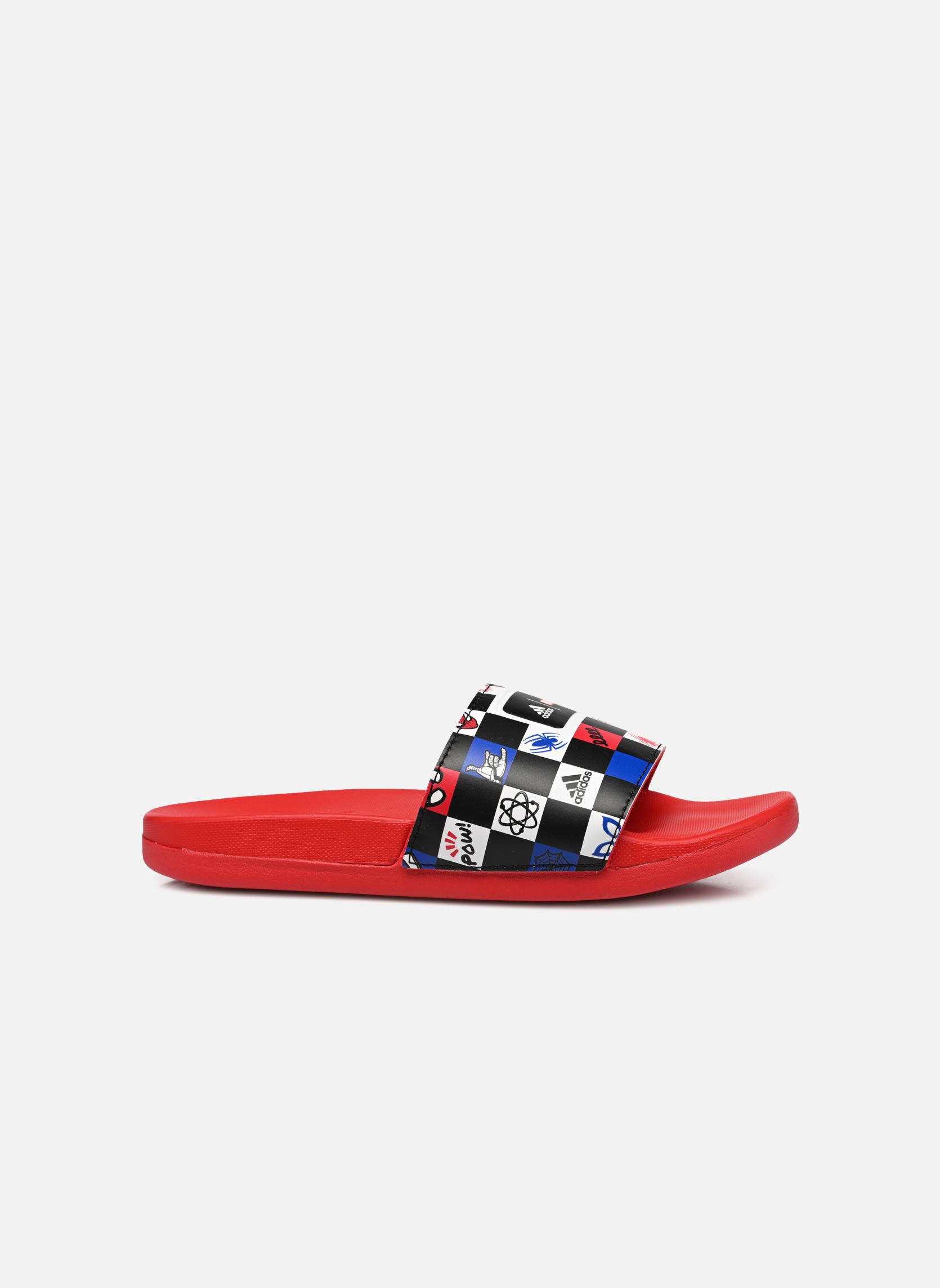 Flip-Flops und Badeschlappen Adilette Comfort Spiderman K schwarz adidas sportswear Flip-Flops und Badeschlappen Adilette Comfort Spiderman K schwarz CBLACK/FTWWHT/BETSCA