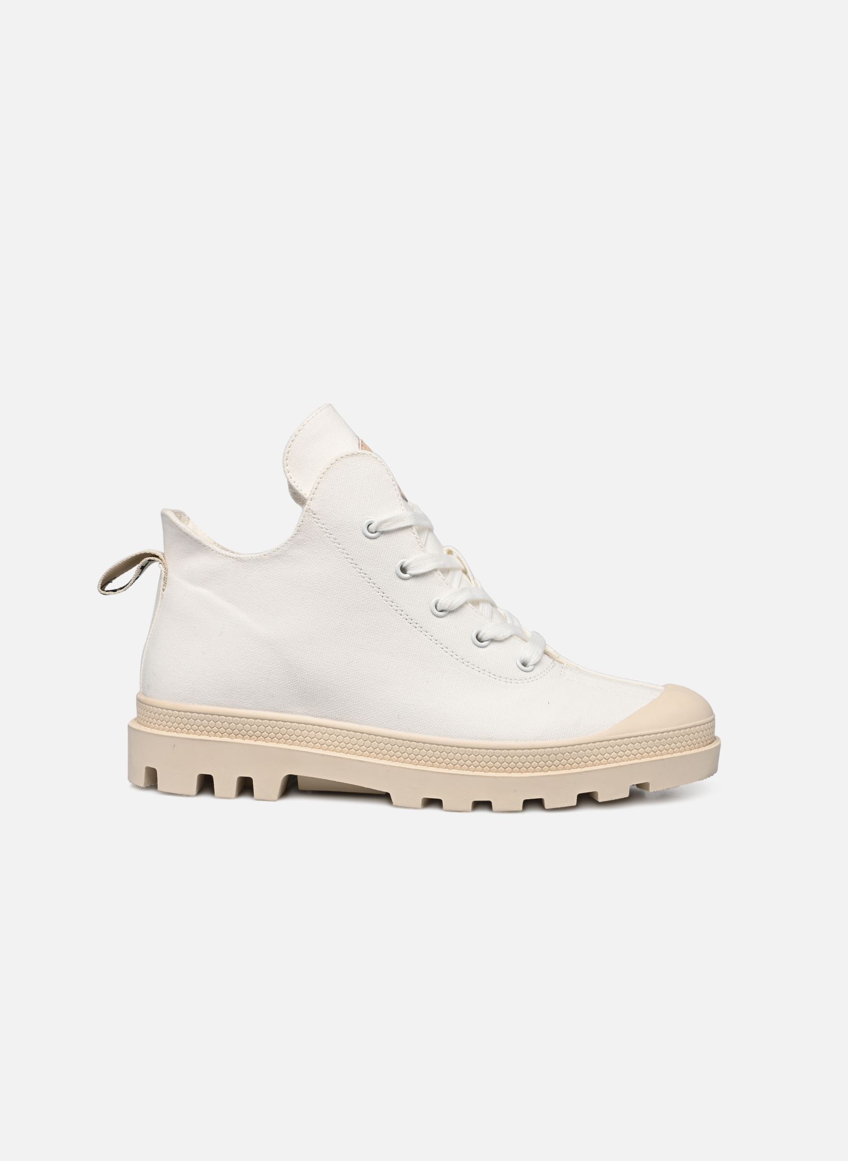 Leinen-Sneaker Alcala damen weiß Chattawak Leinen-Sneaker Alcala damen weiß Blanc