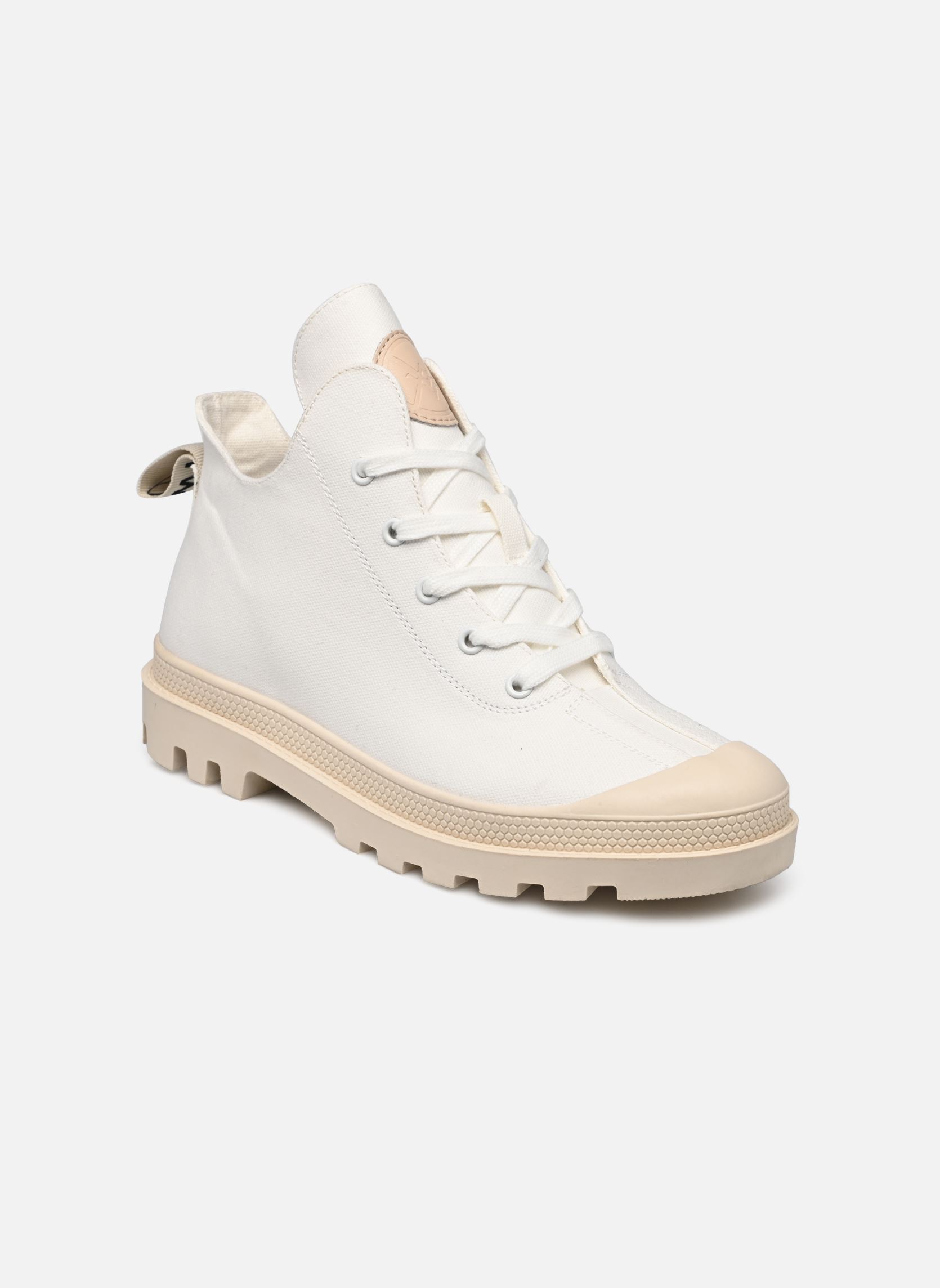 Leinen-Sneaker Alcala damen weiß Chattawak Leinen-Sneaker Alcala damen weiß Blanc