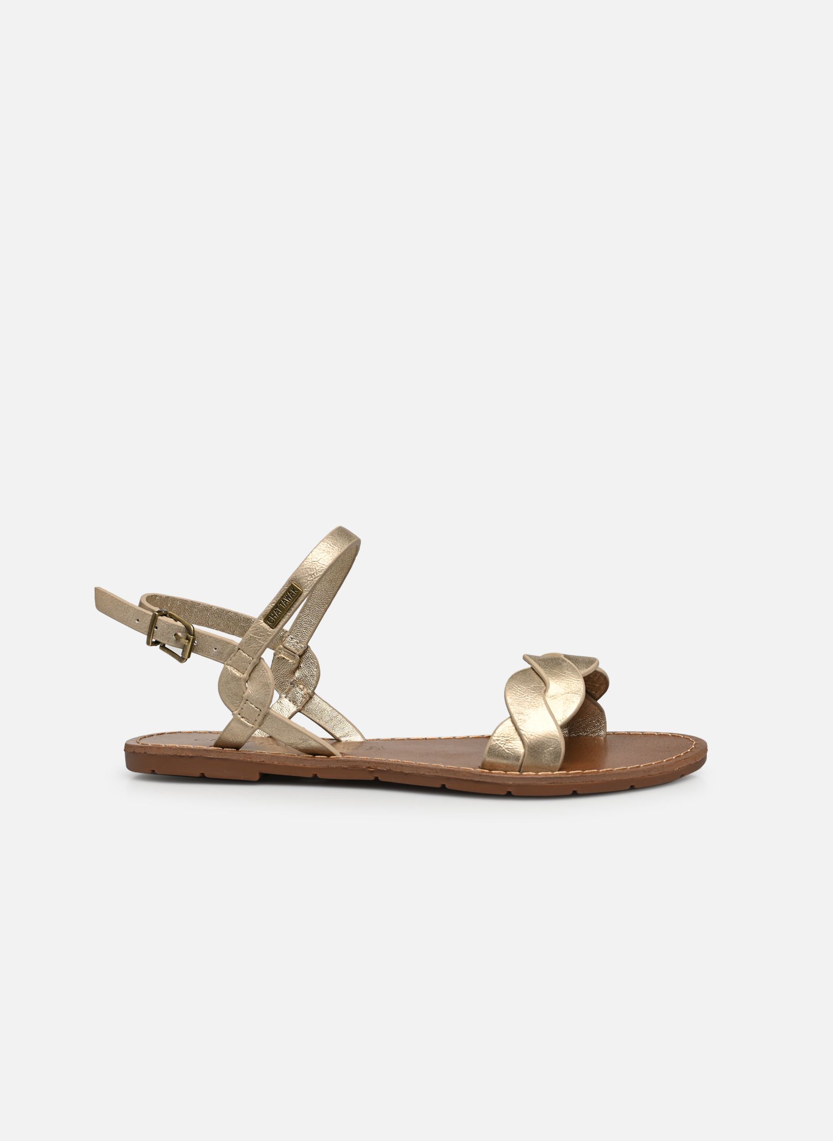 Sandali Brasilia donna oro e bronzo Chattawak Sandali Brasilia donna oro e bronzo Or
