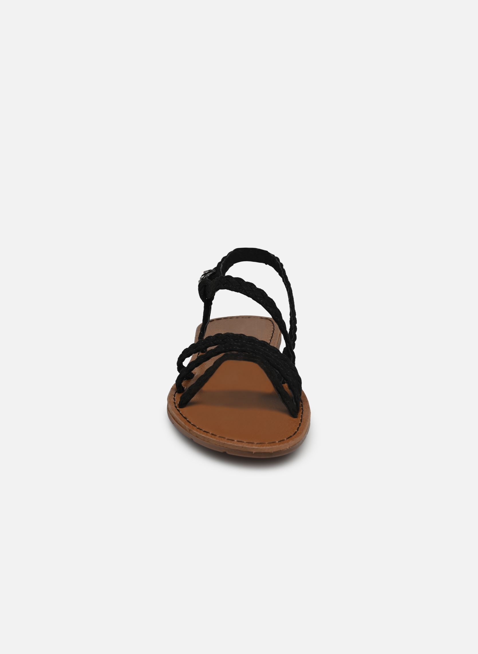 Sandalen Mehari damen schwarz Chattawak Sandalen Mehari damen schwarz Noir