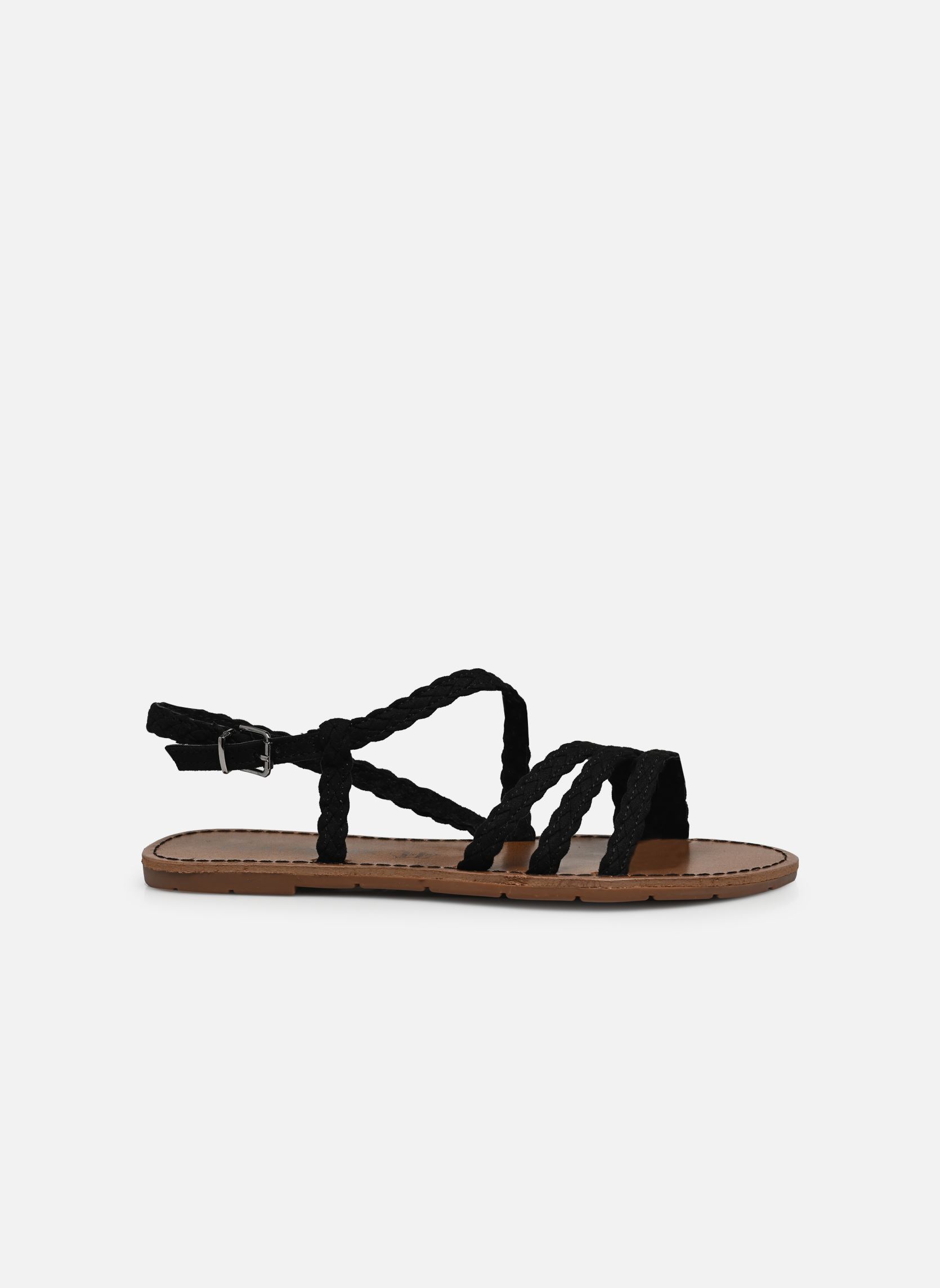 Sandalen Mehari damen schwarz Chattawak Sandalen Mehari damen schwarz Noir