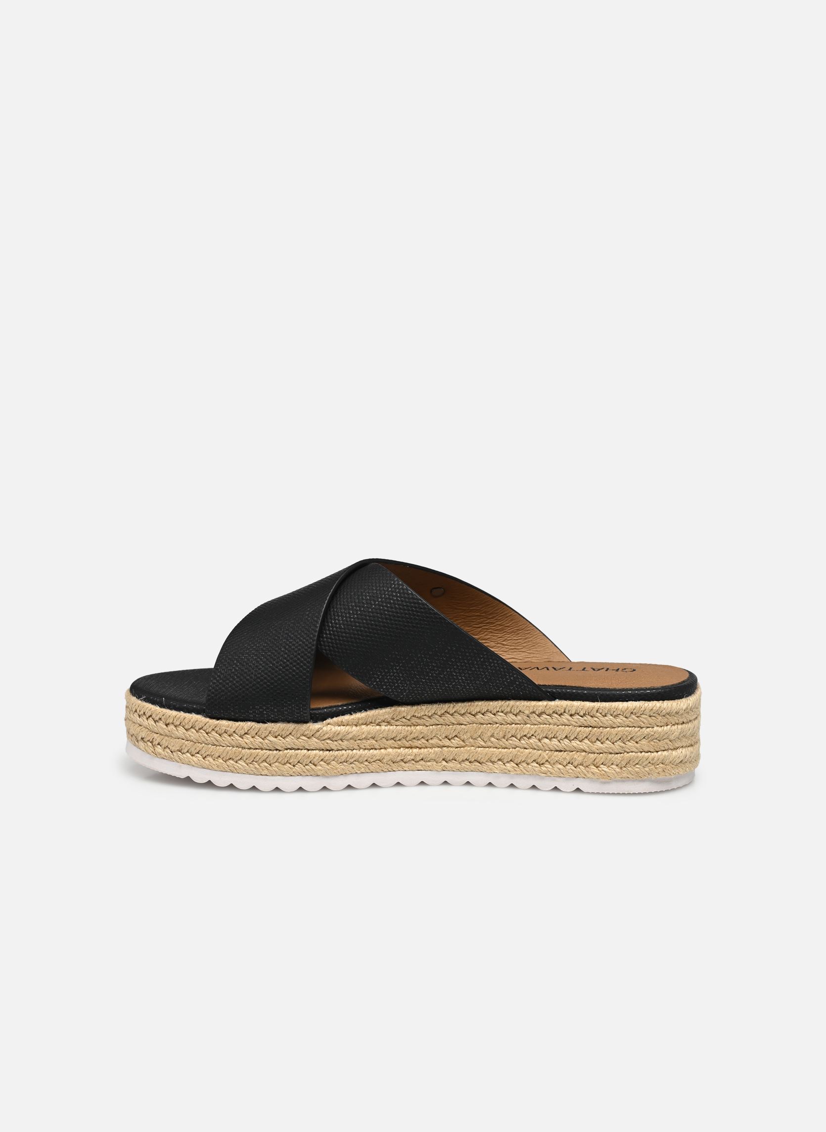 Pantoletten Cartha damen schwarz Chattawak Pantoletten Cartha damen schwarz Noir