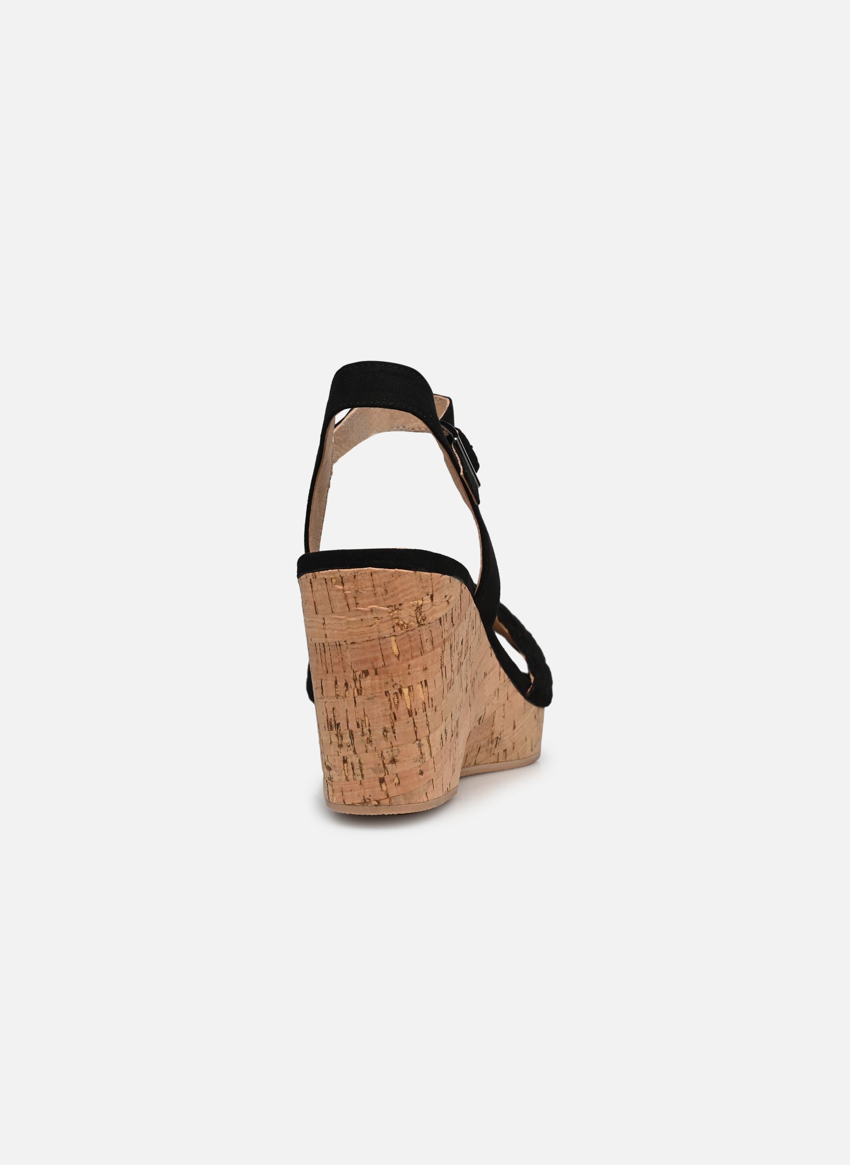 Sandales compensées et plateformes Cordo femme noir Chattawak Sandales compensées et plateformes Cordo femme noir Noir