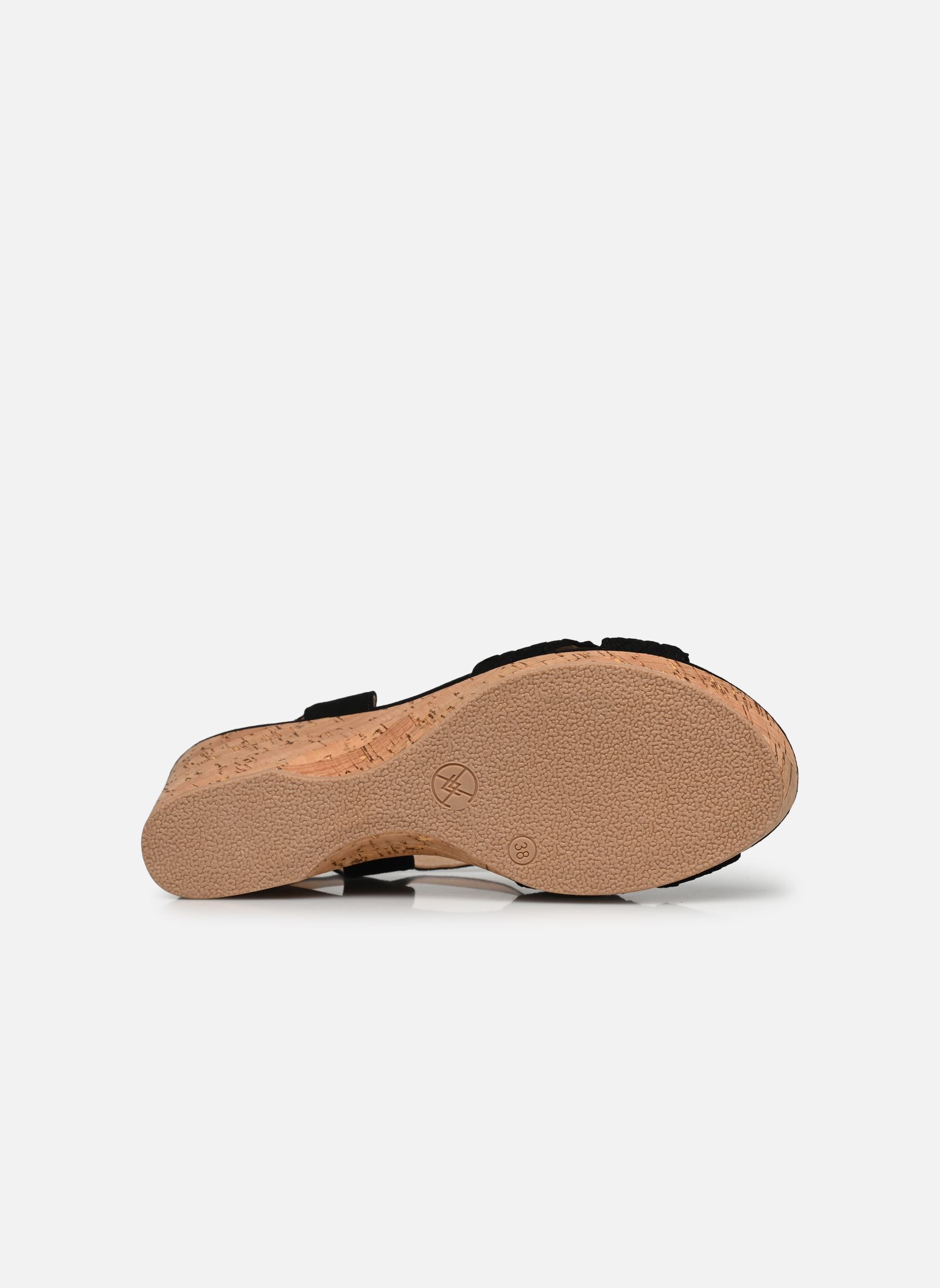 Sandales compensées et plateformes Cordo femme noir Chattawak Sandales compensées et plateformes Cordo femme noir Noir