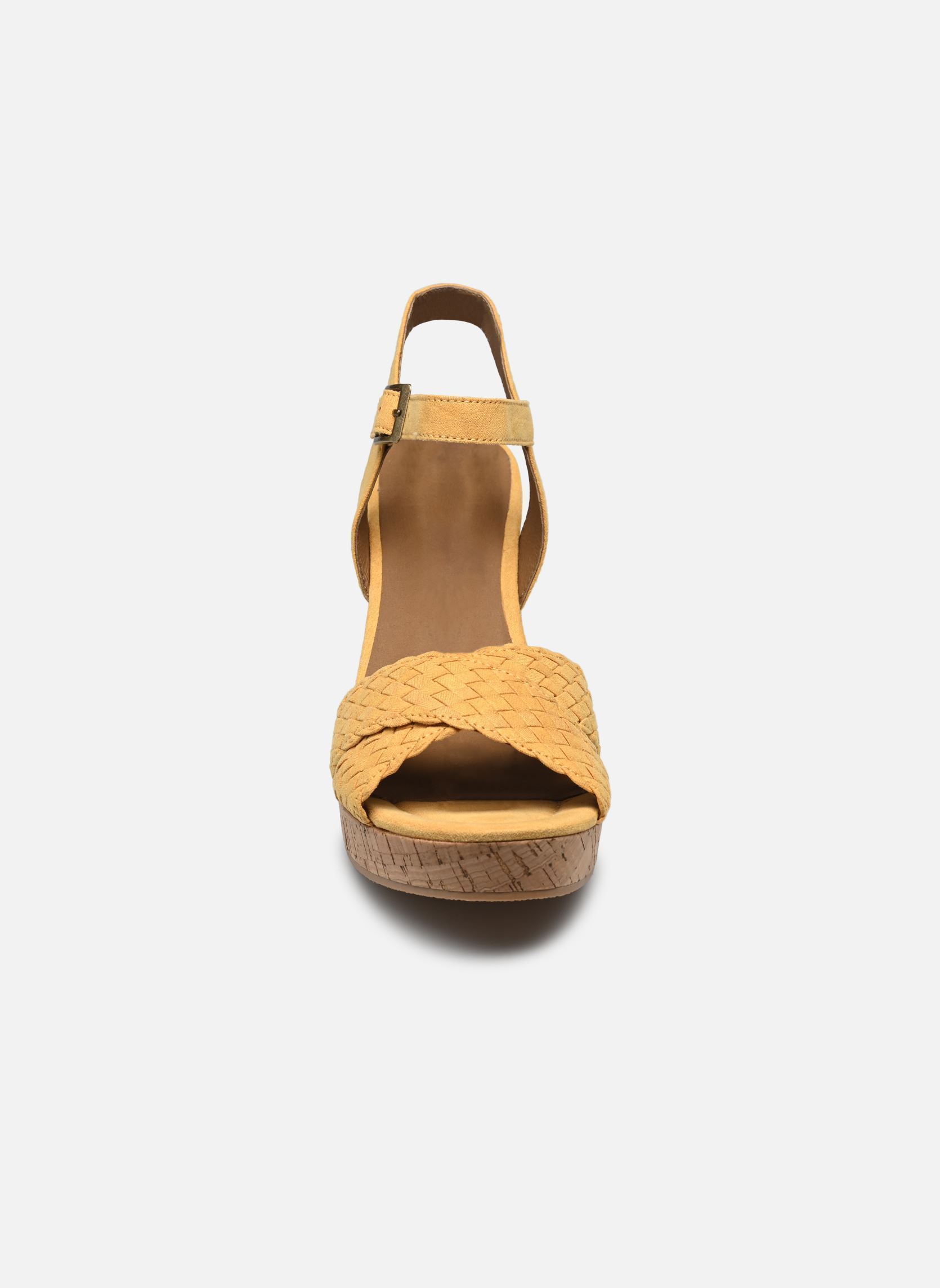 Keil- und Plateausandalen Cordo damen gelb Chattawak Keil- und Plateausandalen Cordo damen gelb Jaune
