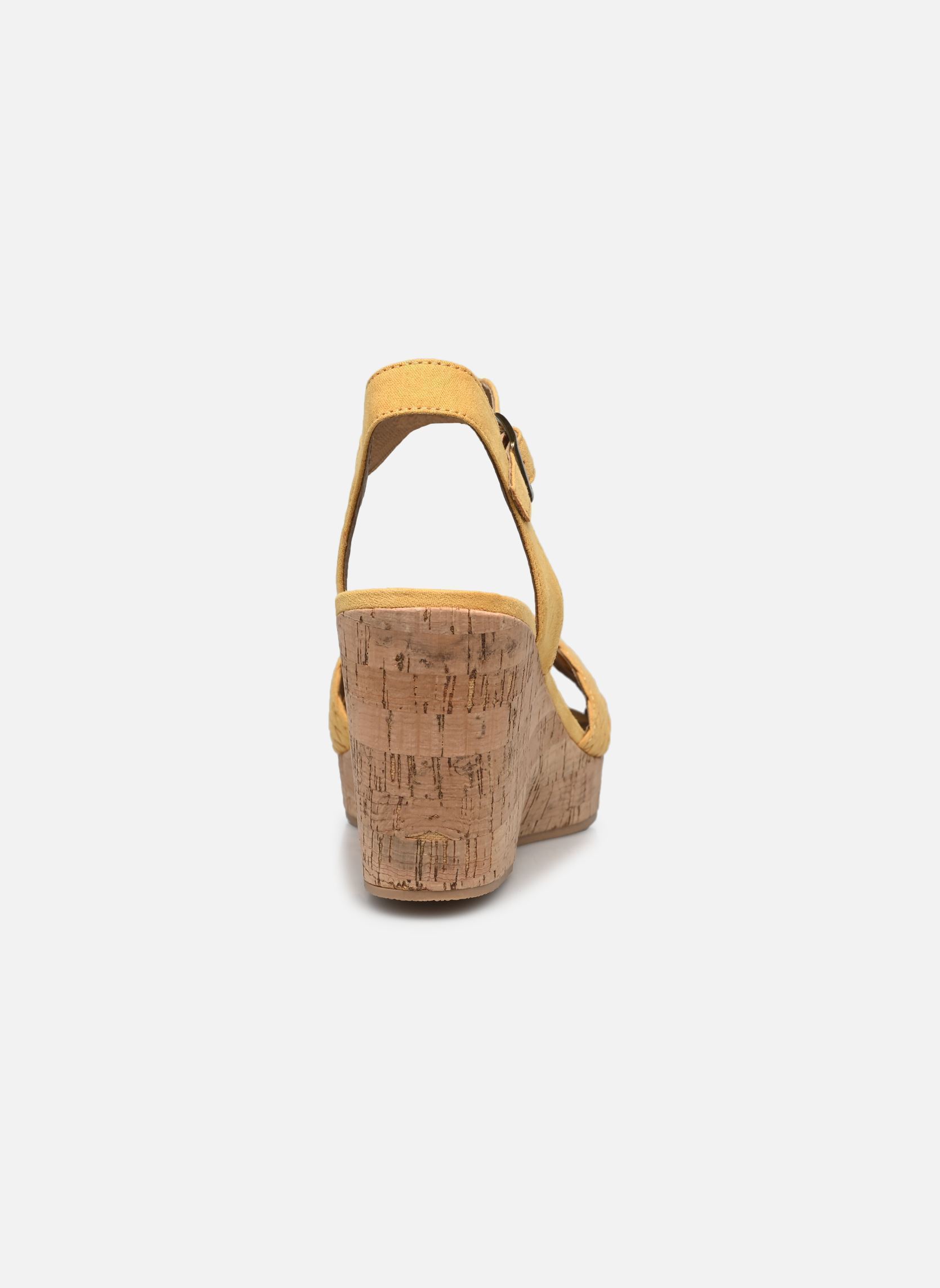 Keil- und Plateausandalen Cordo damen gelb Chattawak Keil- und Plateausandalen Cordo damen gelb Jaune