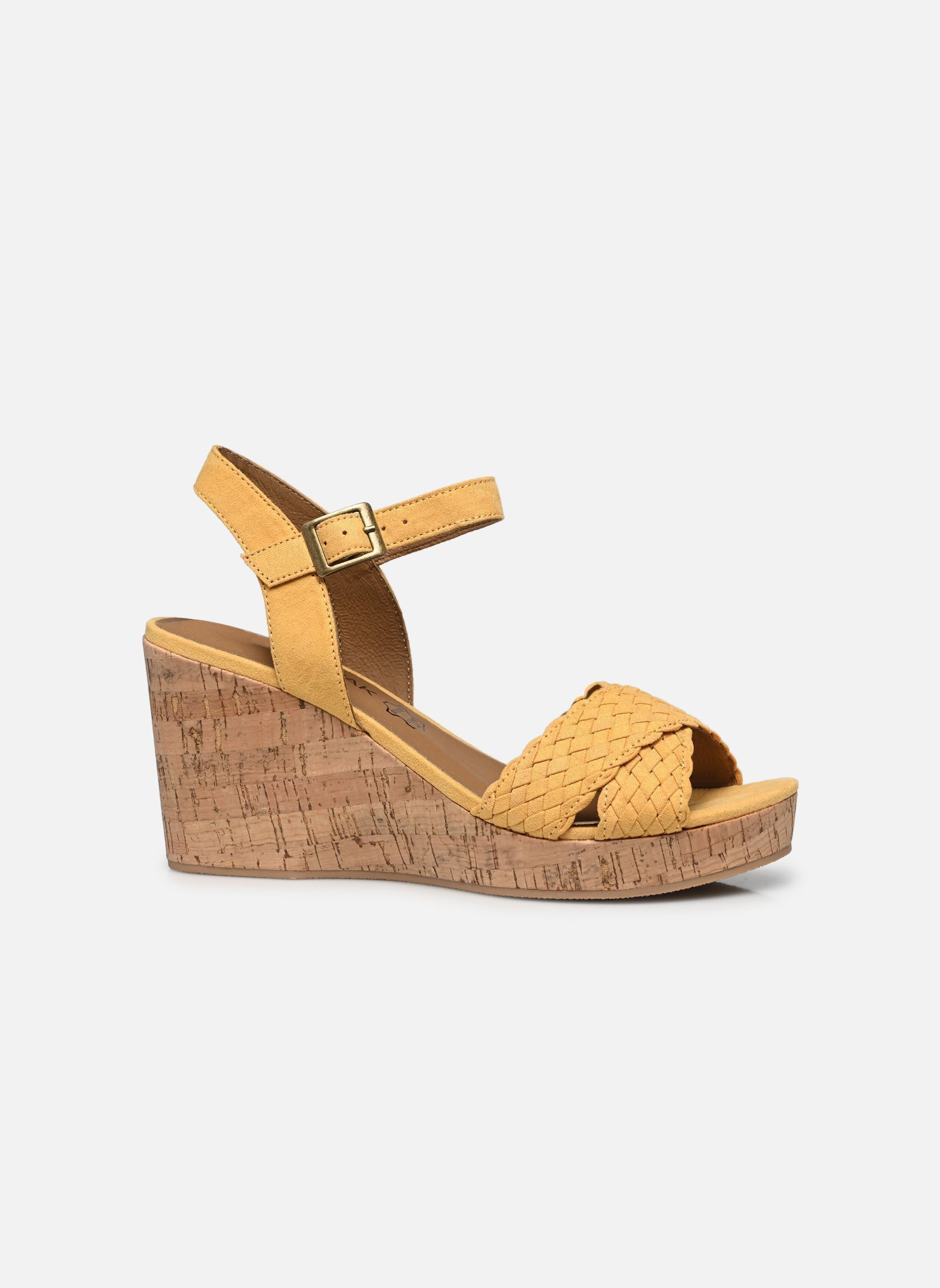 Keil- und Plateausandalen Cordo damen gelb Chattawak Keil- und Plateausandalen Cordo damen gelb Jaune