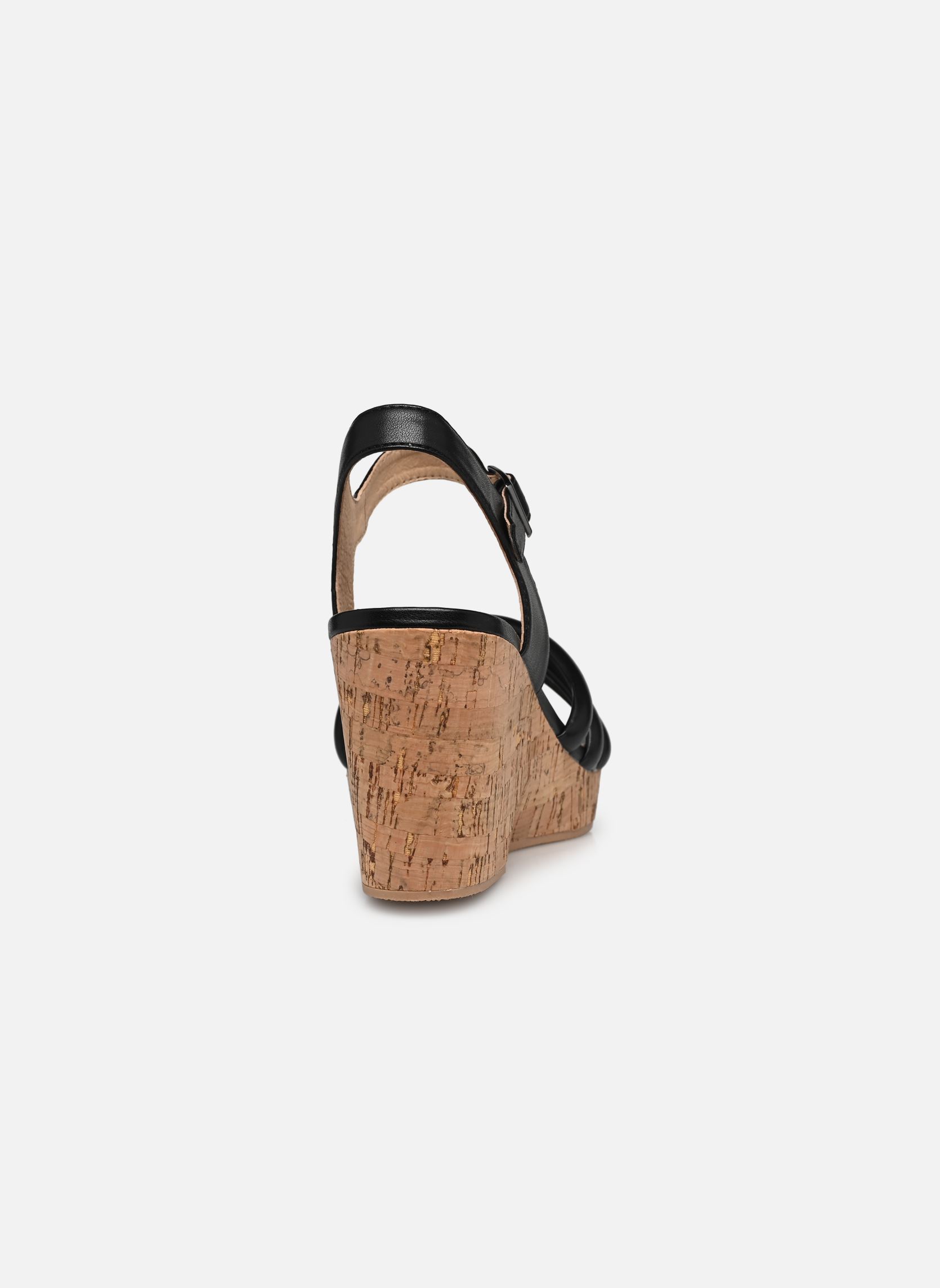 Sandales compensées et plateformes Cosla femme noir Chattawak Sandales compensées et plateformes Cosla femme noir Noir