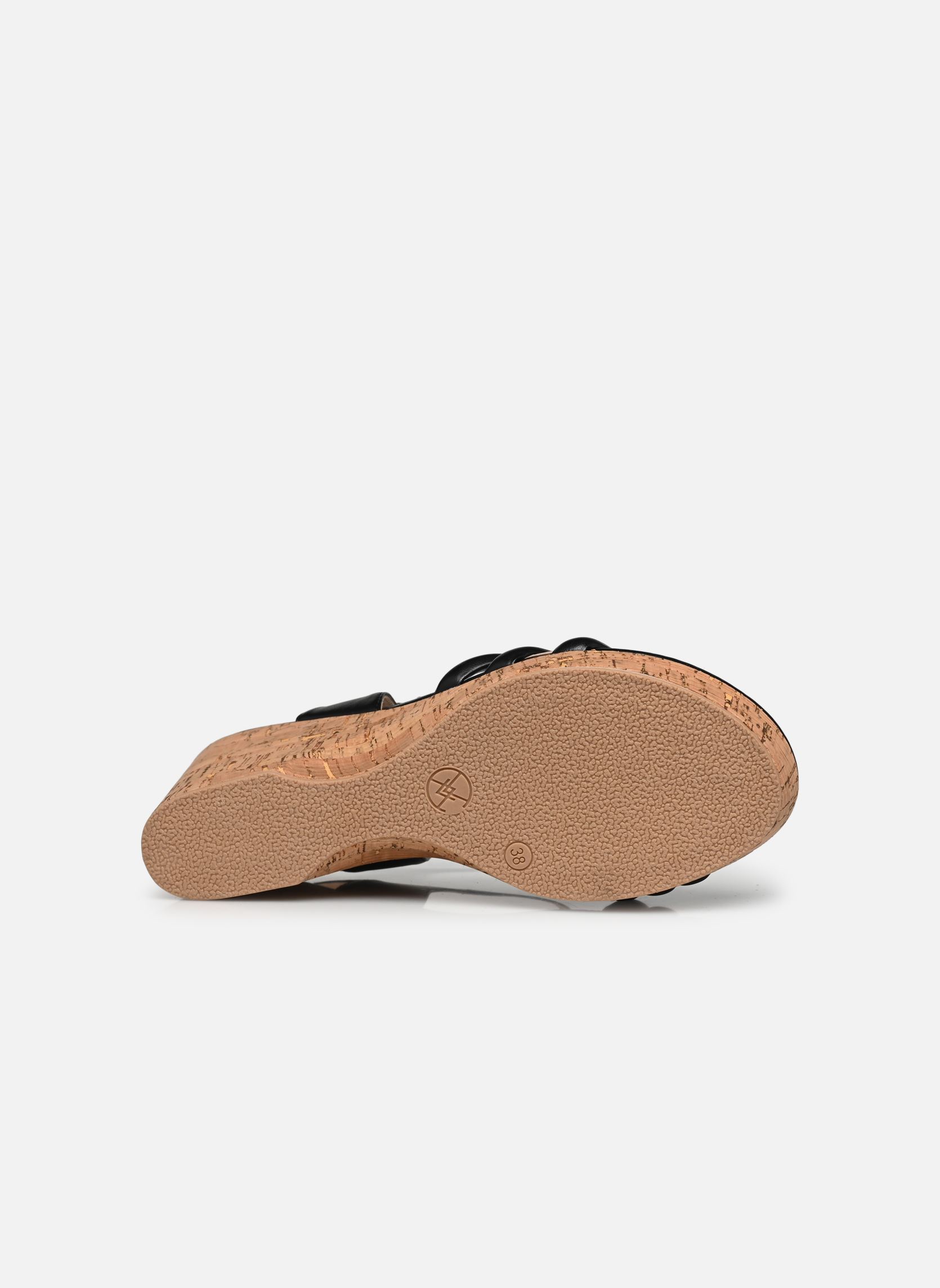Sandales compensées et plateformes Cosla femme noir Chattawak Sandales compensées et plateformes Cosla femme noir Noir