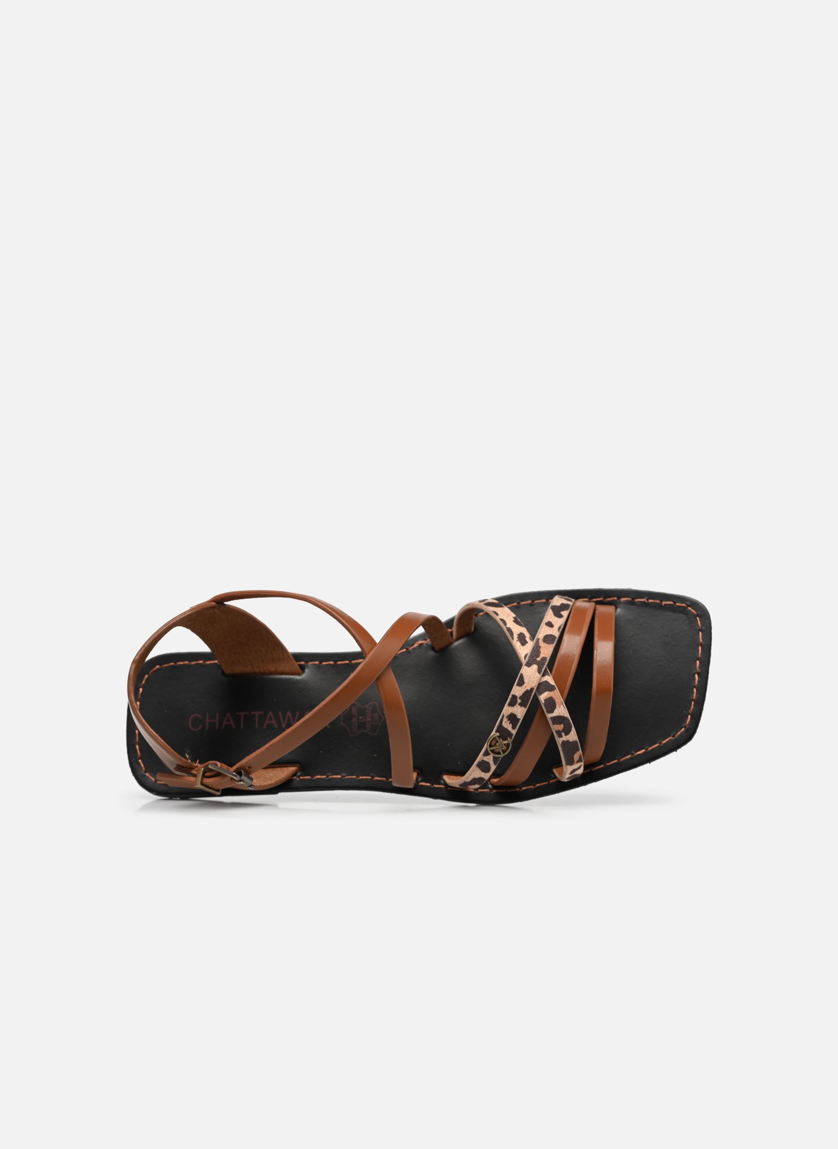 Sandales Kala femme marron Chattawak Sandales Kala femme marron Camel