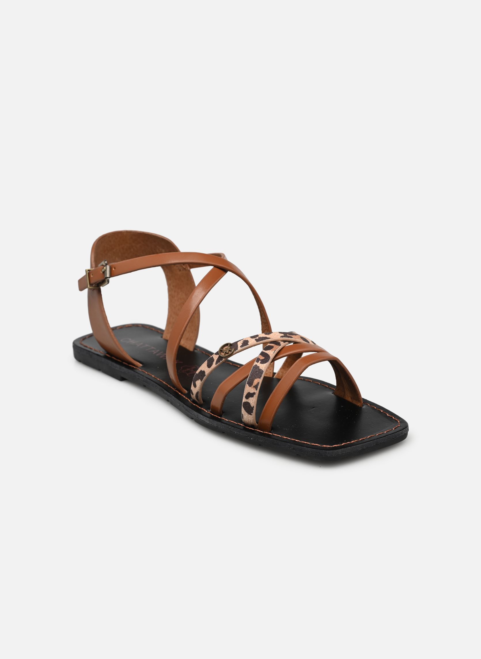 Sandales Kala femme marron Chattawak Sandales Kala femme marron Camel