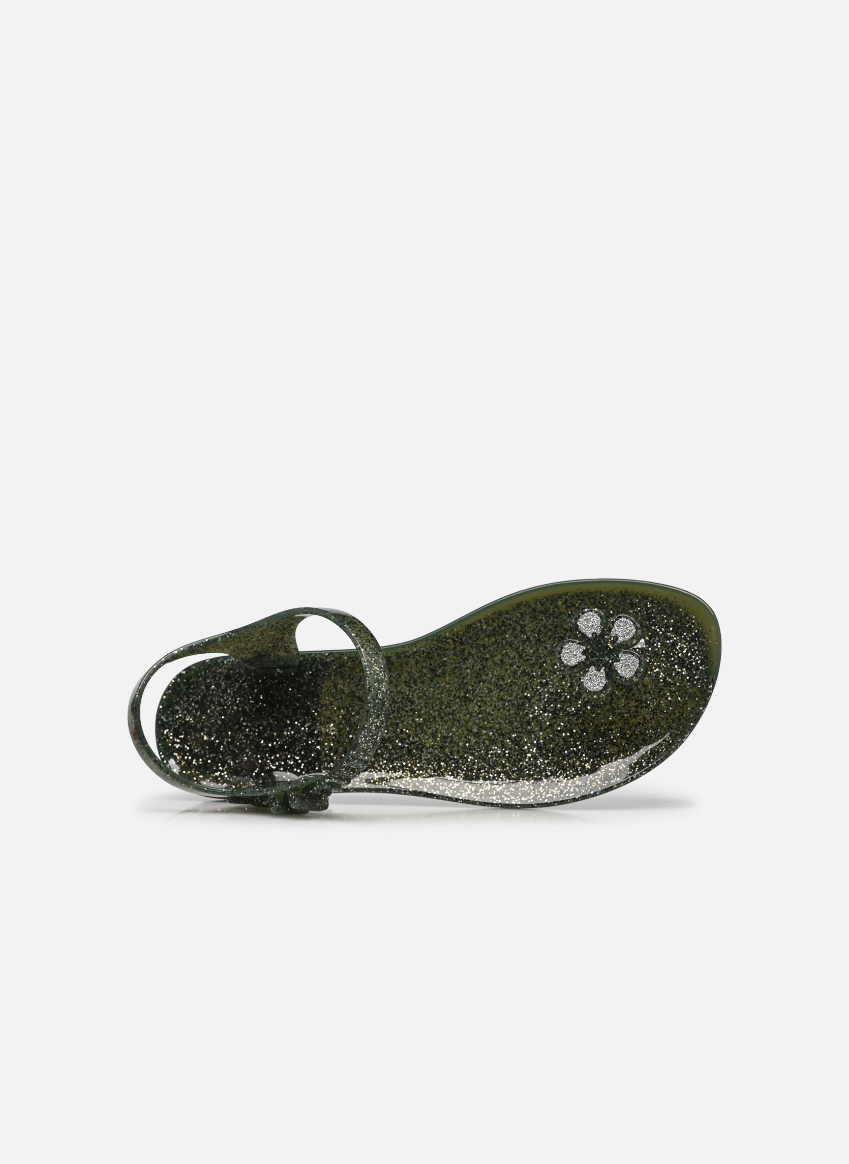 Sandales Yama Hibiscus femme vert Chattawak Sandales Yama Hibiscus femme vert Green