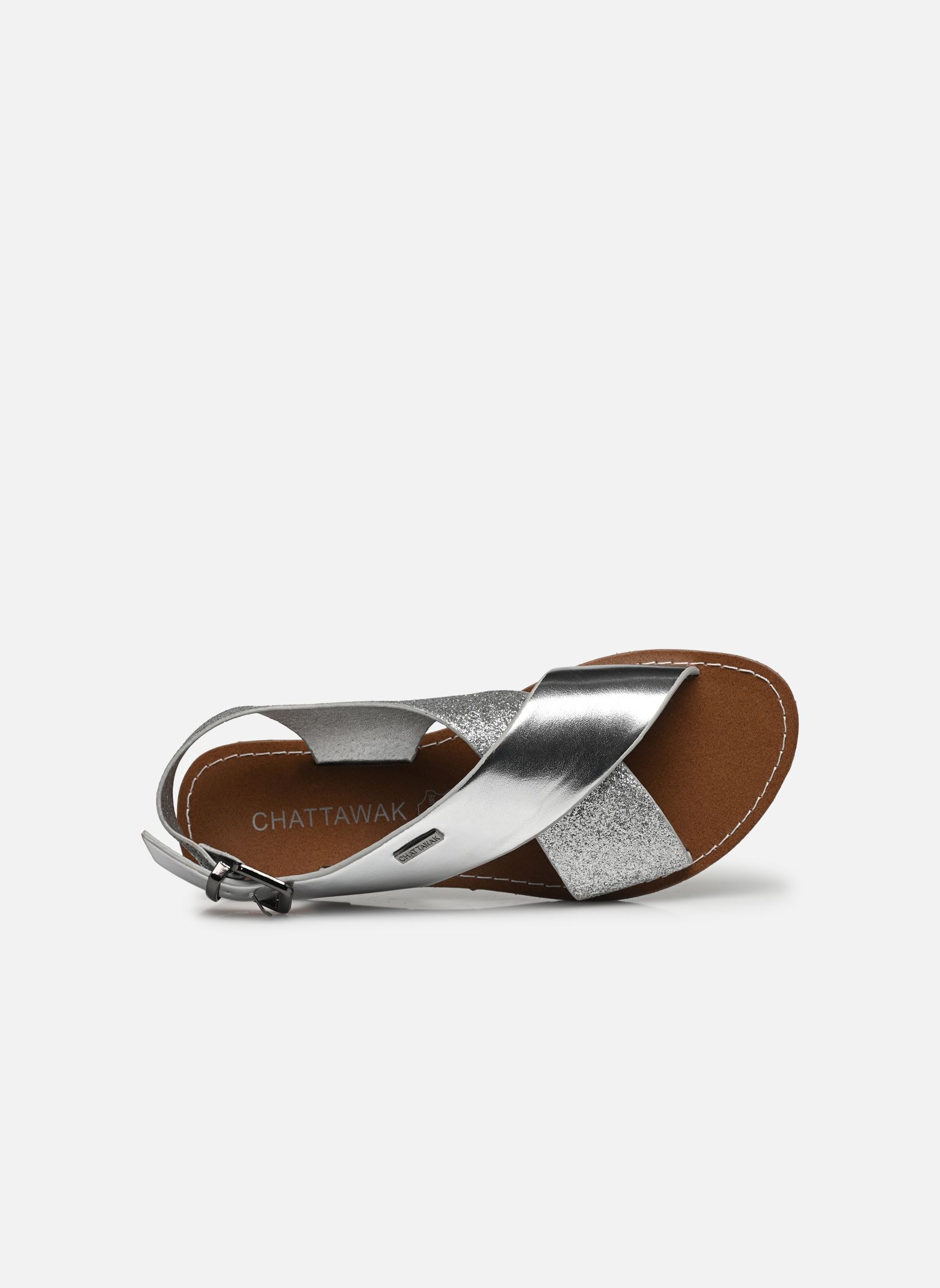 Sandales Mercia femme argent Chattawak Sandales Mercia femme argent Argent