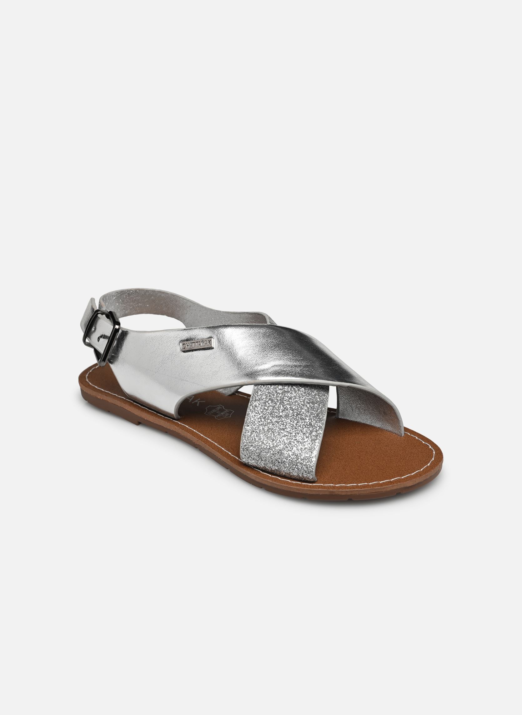 Sandales Mercia femme argent Chattawak Sandales Mercia femme argent Argent