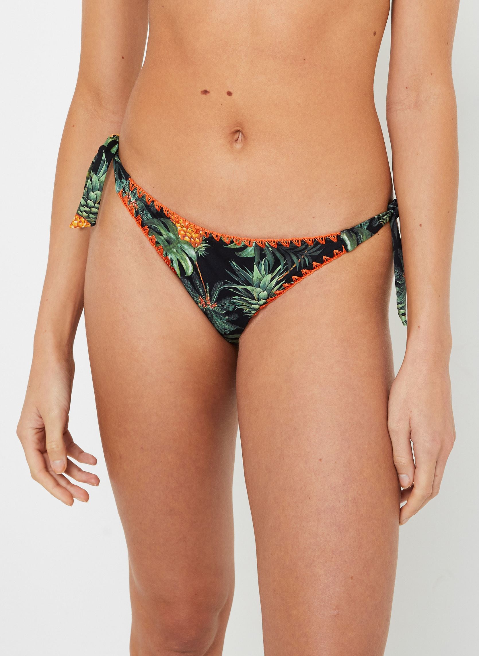 Bas de maillot culotte Dimka Palmhills femme noir Banana Moon Bas de maillot culotte Dimka Palmhills femme noir KAE01