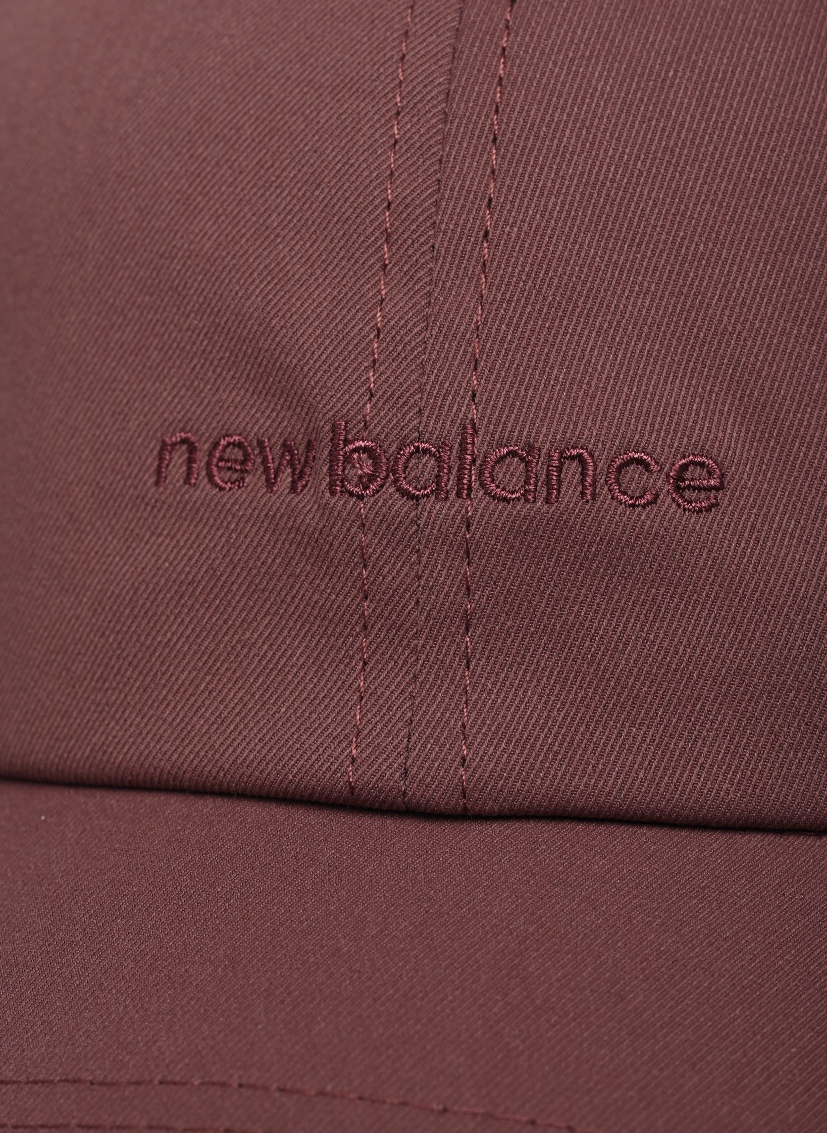 Casquettes NB Linear Logo Hat violet New Balance Casquettes NB Linear Logo Hat violet Choco/Black
