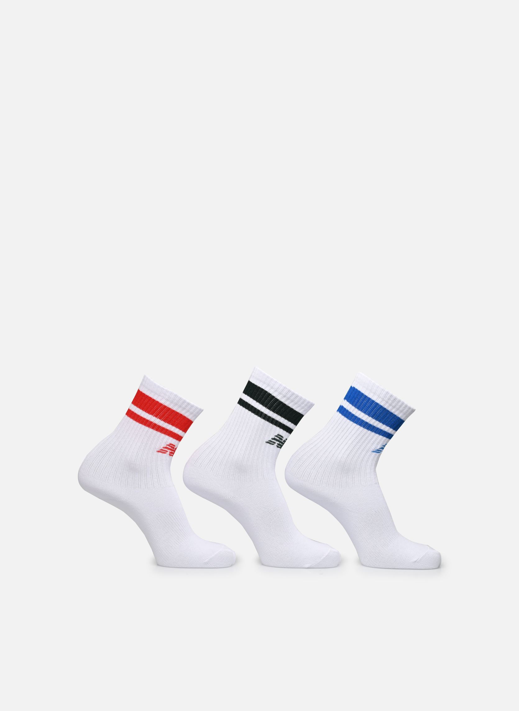 Chaussettes NB Essentials Line Midcalf 3 Pack multicolore New Balance Chaussettes NB Essentials Line Midcalf 3 Pack multicolore Multicolore