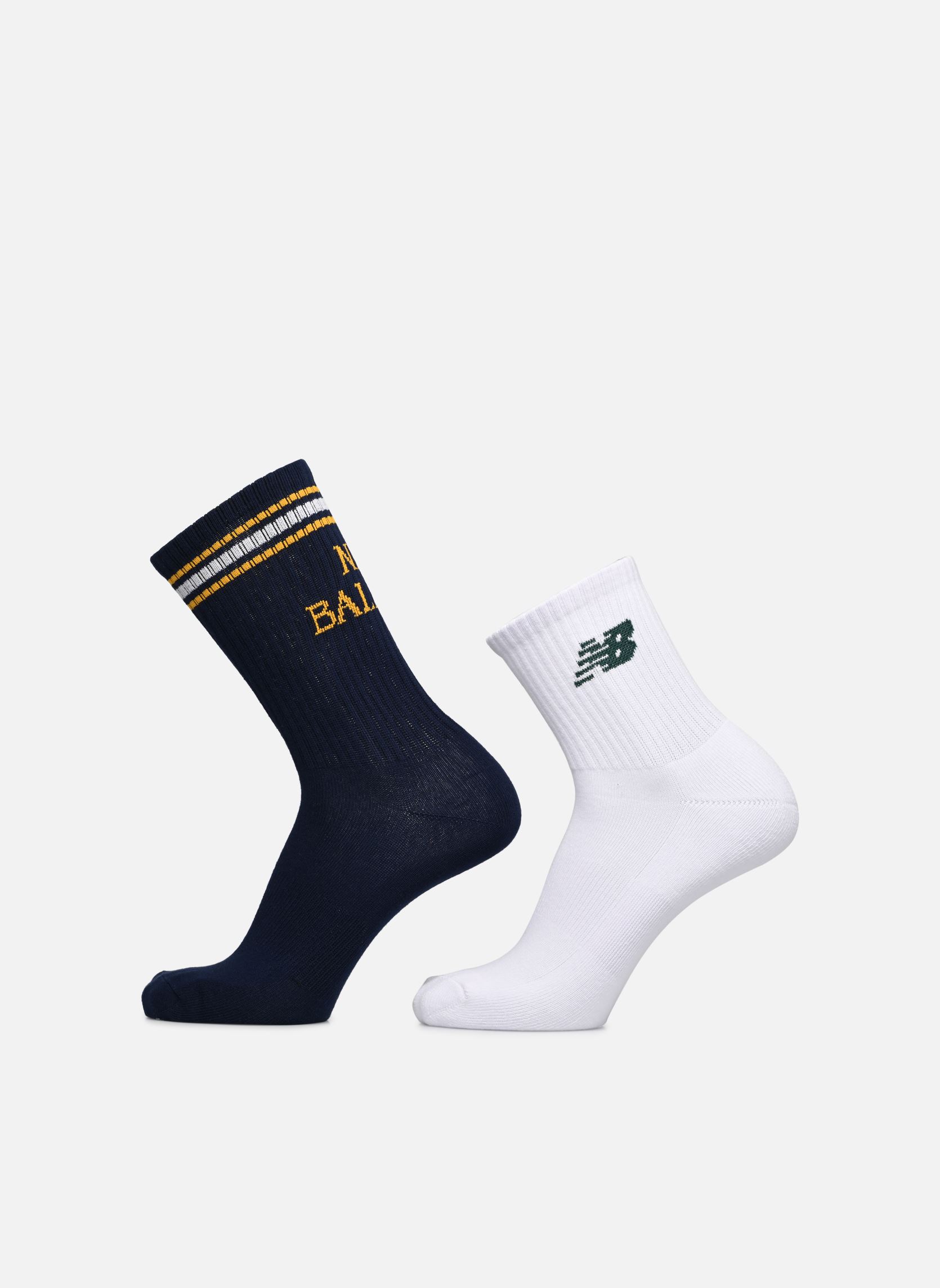 Socken Ankle & Midcalf Pack Sock 2 Pack weiß New Balance Socken Ankle & Midcalf Pack Sock 2 Pack weiß White