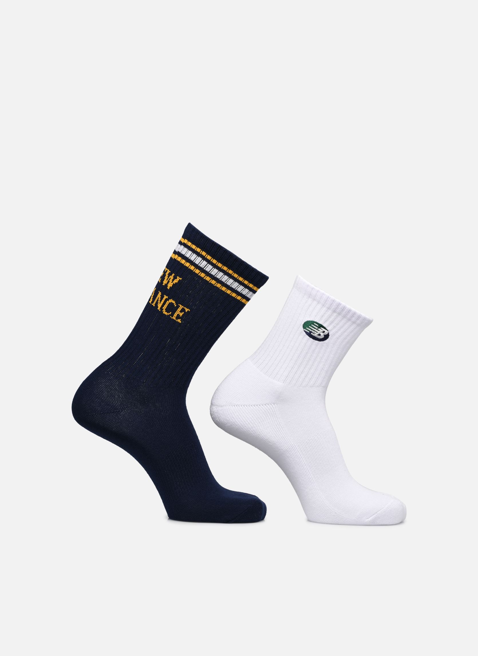 Socken Ankle & Midcalf Pack Sock 2 Pack weiß New Balance Socken Ankle & Midcalf Pack Sock 2 Pack weiß White
