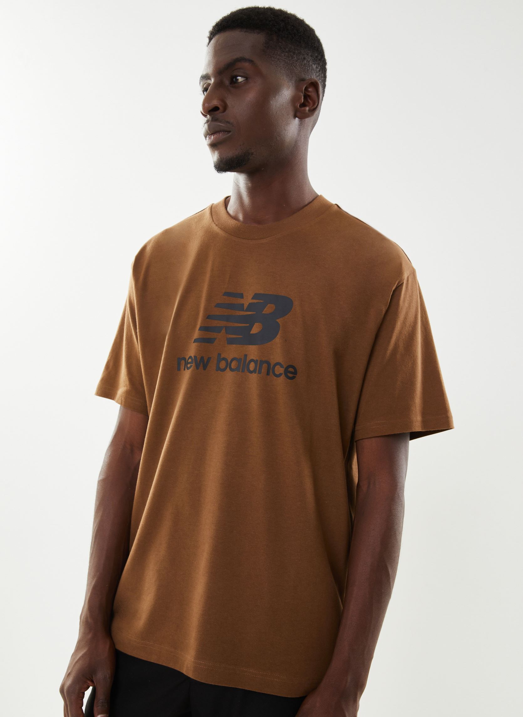 Vêtements New Balance NB Essentials Stacked Logo T Shirt pour Accessoires