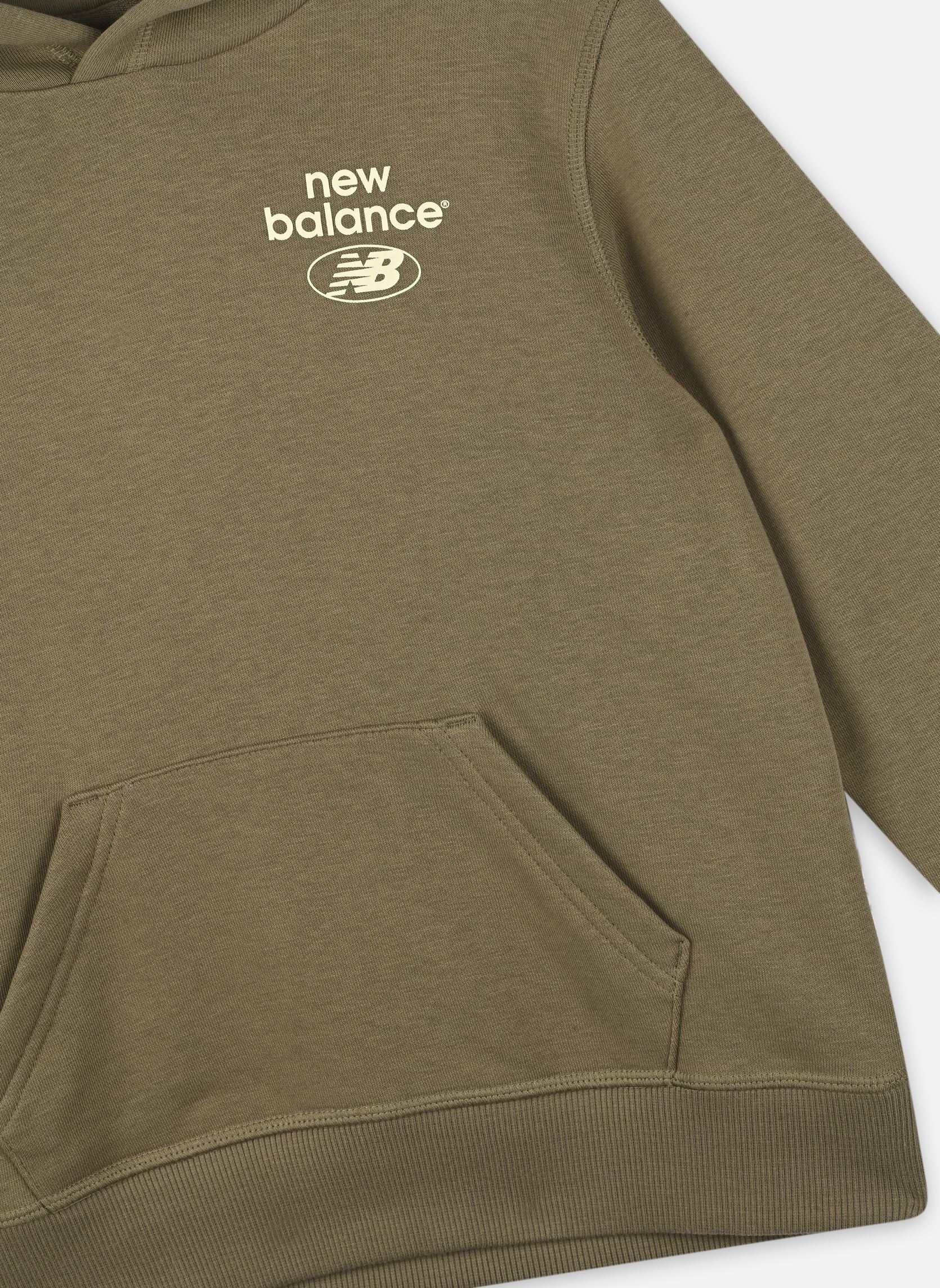 Kapuzenpullover Essentials Reimagined French Terry Hoodi grün New Balance Kapuzenpullover Essentials Reimagined French Terry Hoodi grün Covgreen (Cgn)