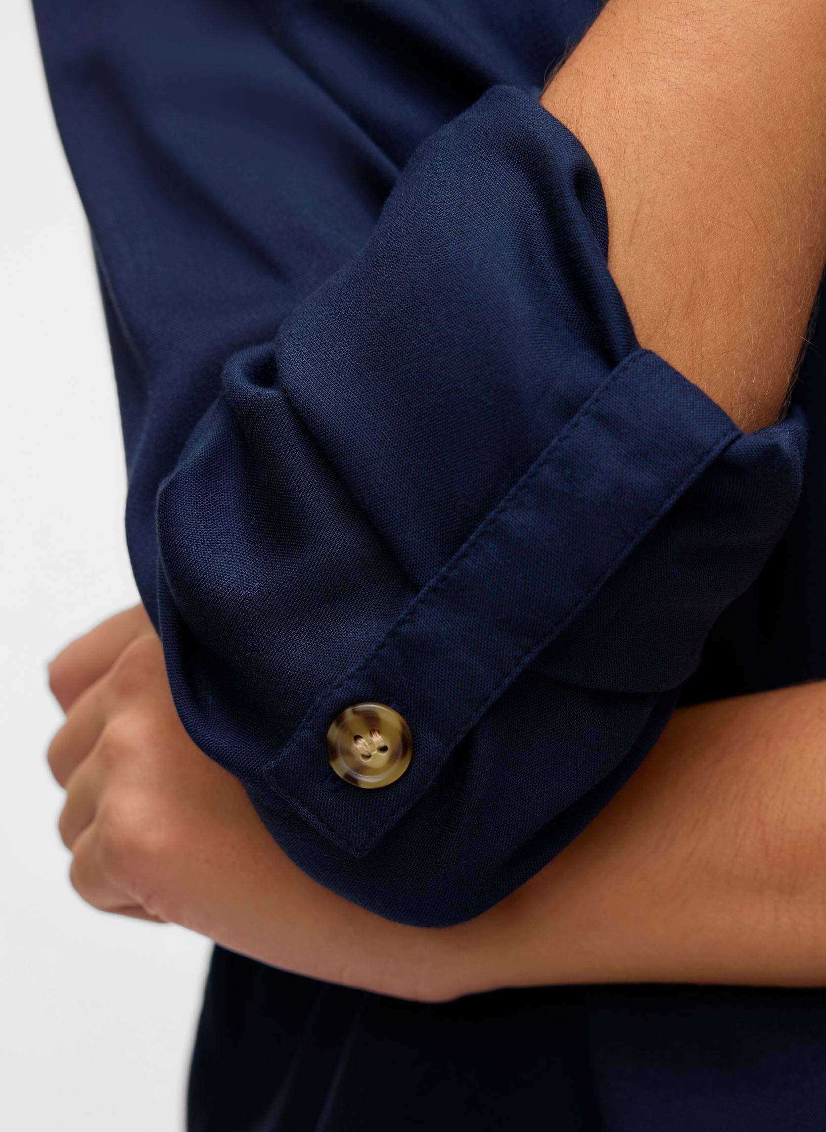 Hemden Vmbumpy L/S Shirt New Wvn Noos damen blau Vero Moda Hemden Vmbumpy L/S Shirt New Wvn Noos damen blau Navy Blazer