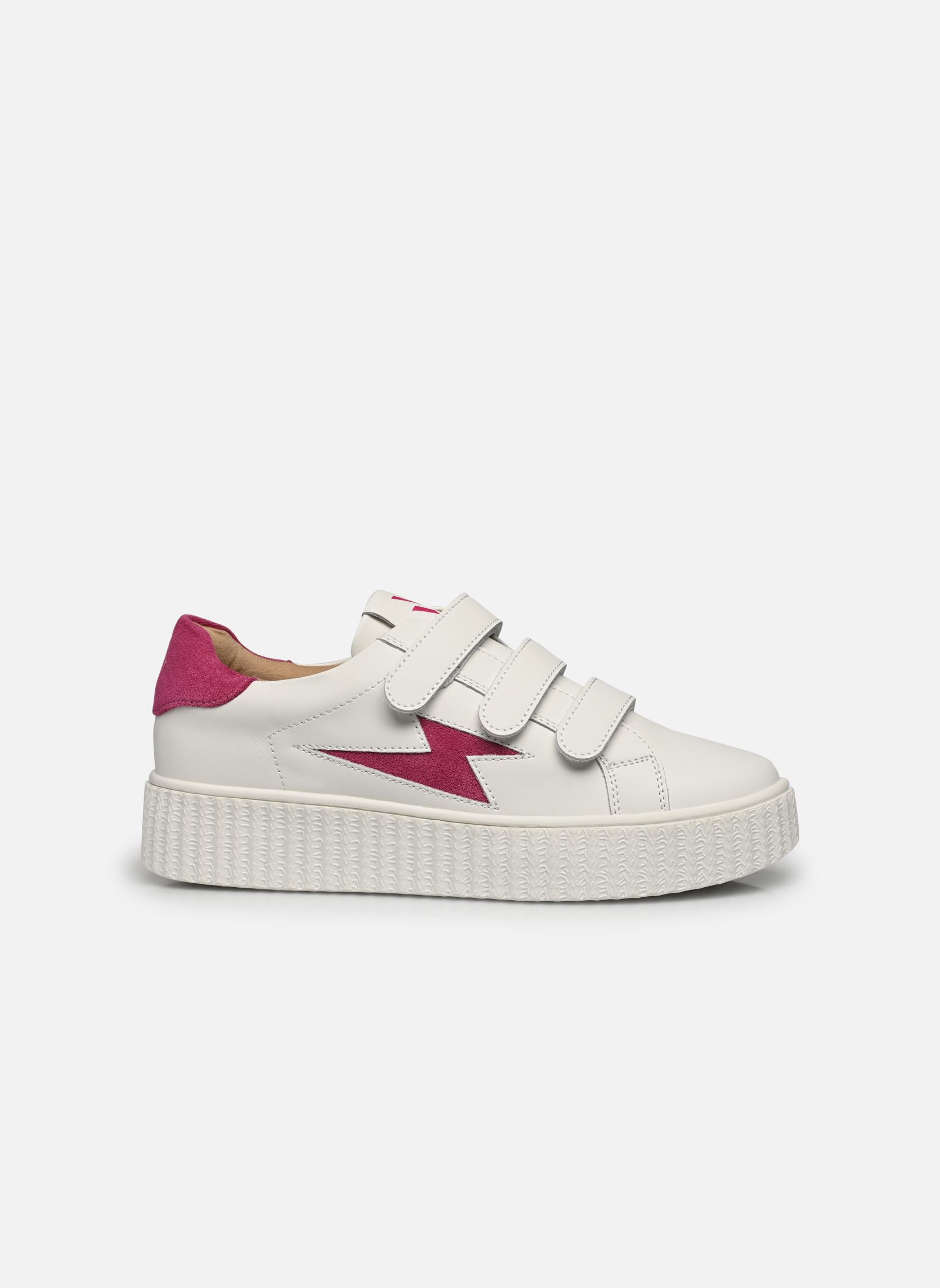 Baskets basses Vicky femme blanc Vanessa Wu Baskets basses Vicky femme blanc Fuchsia
